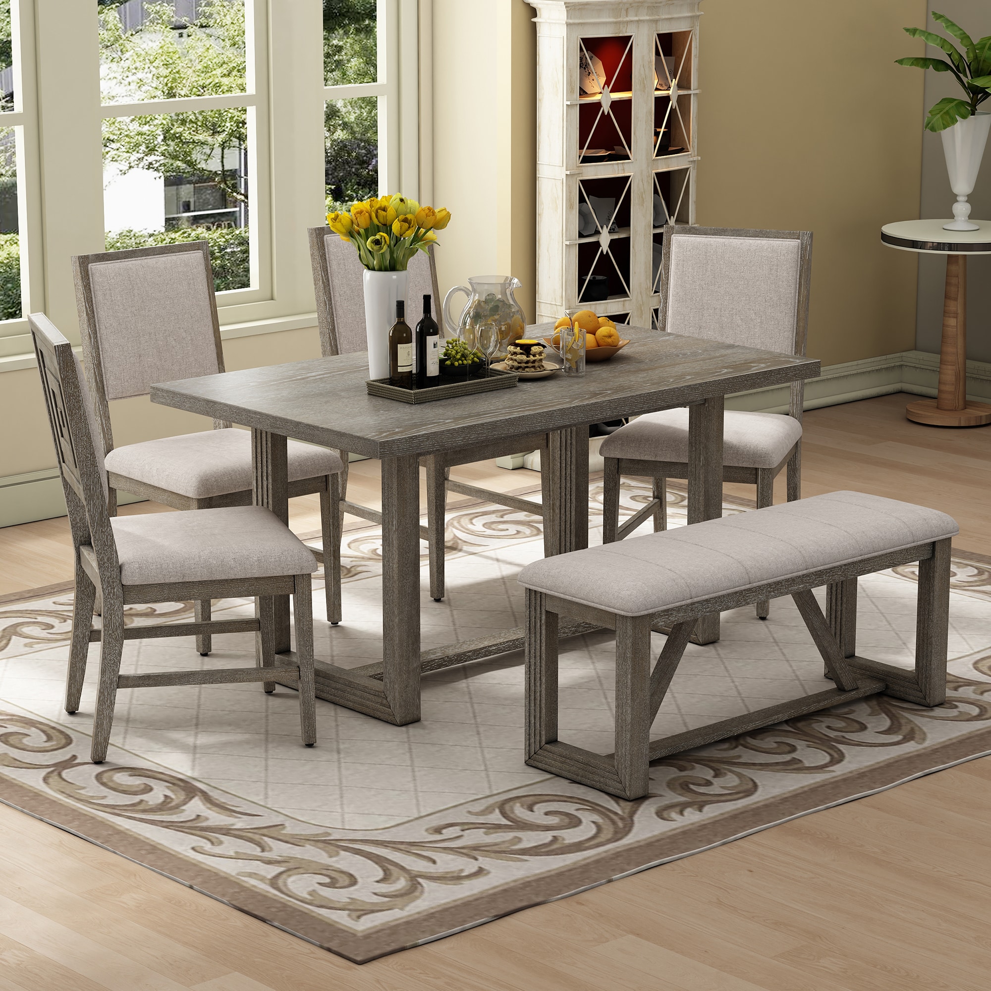 SINOFURN SYA330164GY Dining-Sets - View #2