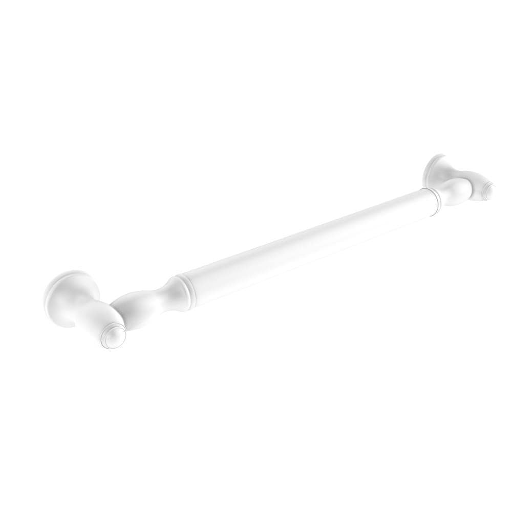 Allied Brass TD-GRS-16-WHM 16-in Matte White Wall mount ADA Compliant Grab Bar ( 350-lb Weight Capacity )