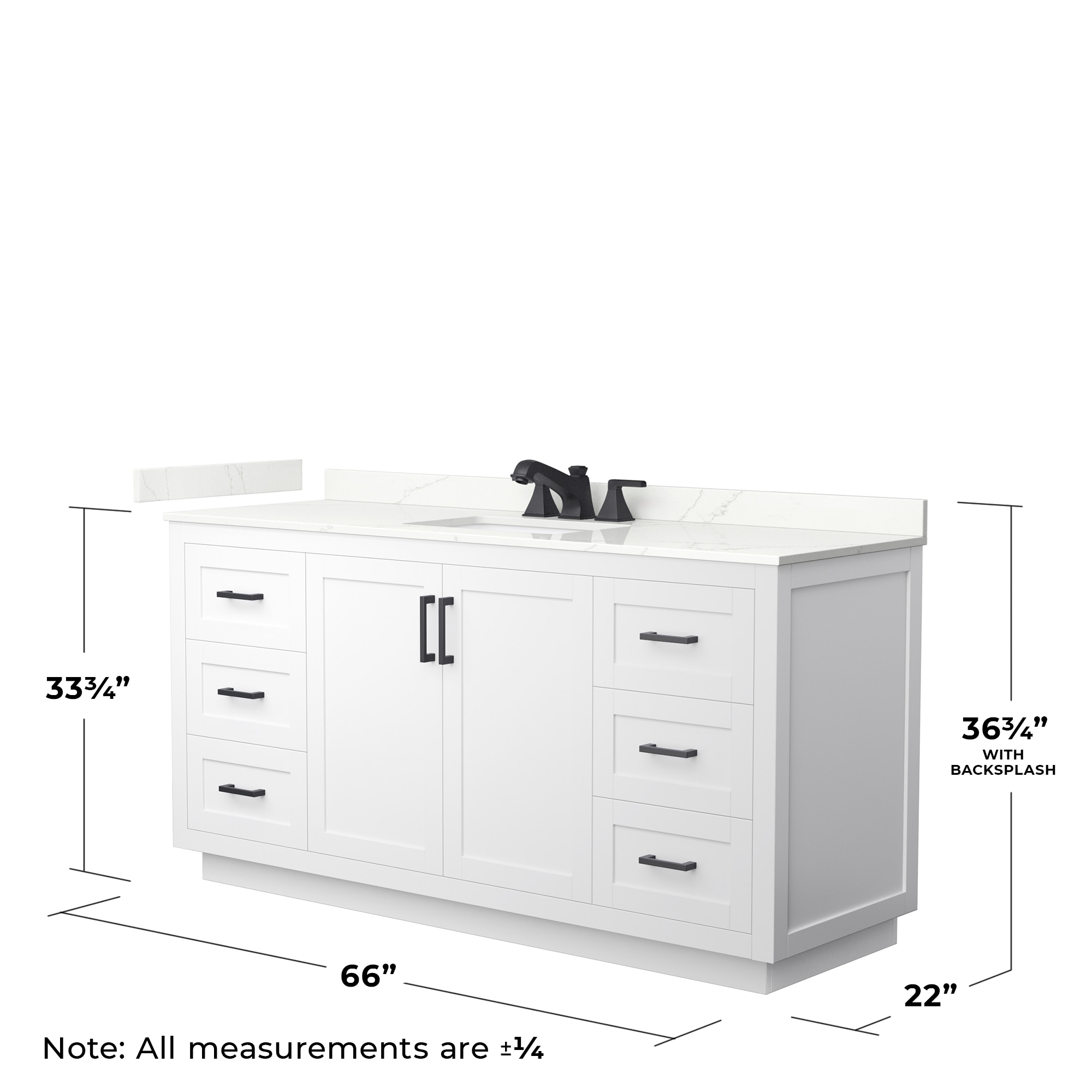 Wyndham Collection WCF292966SWBGTUS3MXX Bath-Vanity-Combo - View #5