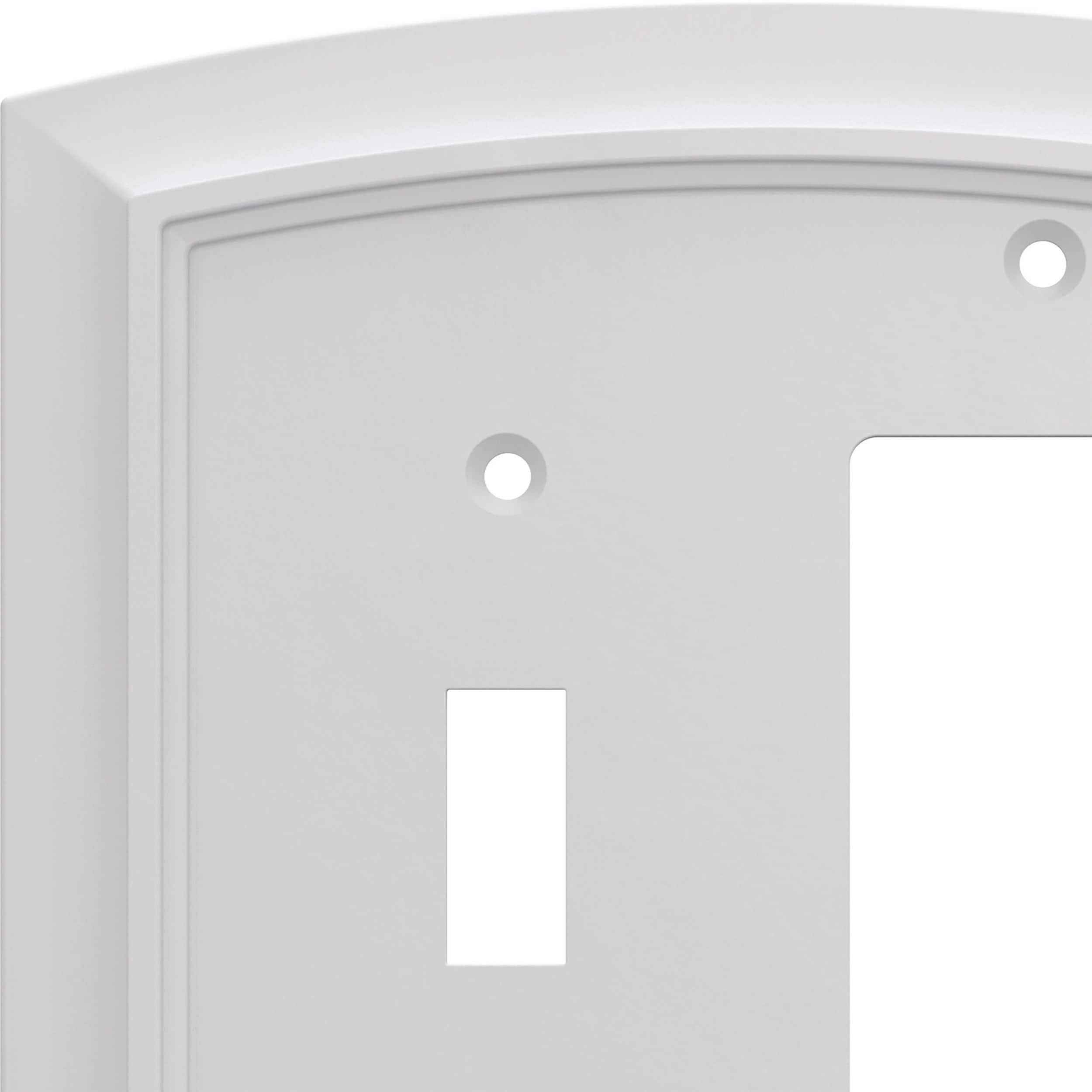 allen + roth W36437-PW-C1 Electrical-Wall-Plates - View #3