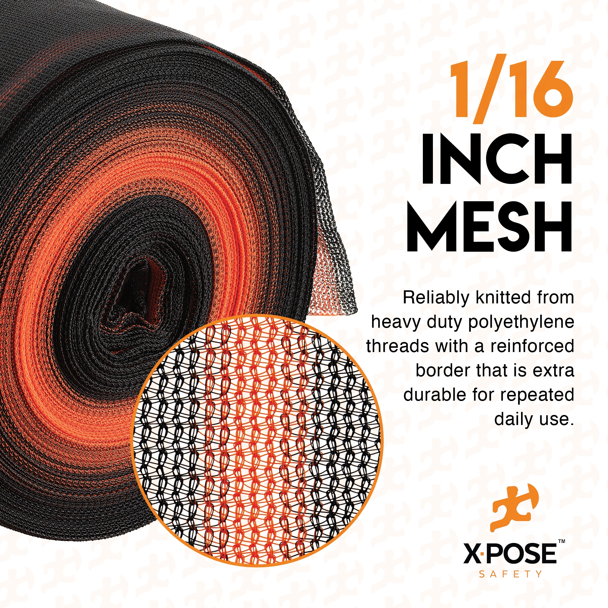 XPOSE SAFETY NFR116-86150-BLK-X Temporary-Fencing - View #3