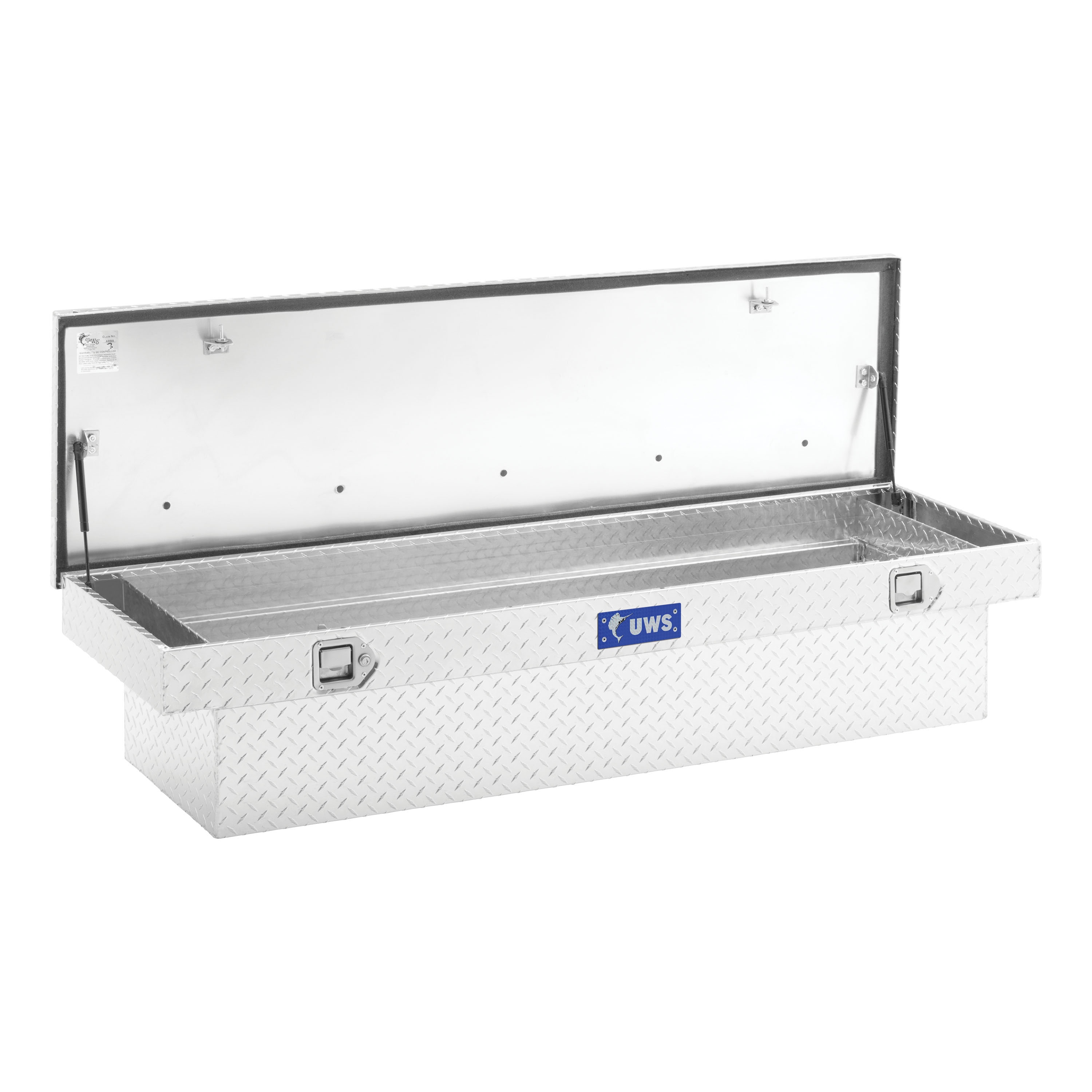 UWS 72.875-in x 20-in x 14.75-in Bright Aluminum Aluminum Crossover Truck Tool Box EC10561 Sansujyuku sansujyuku.com