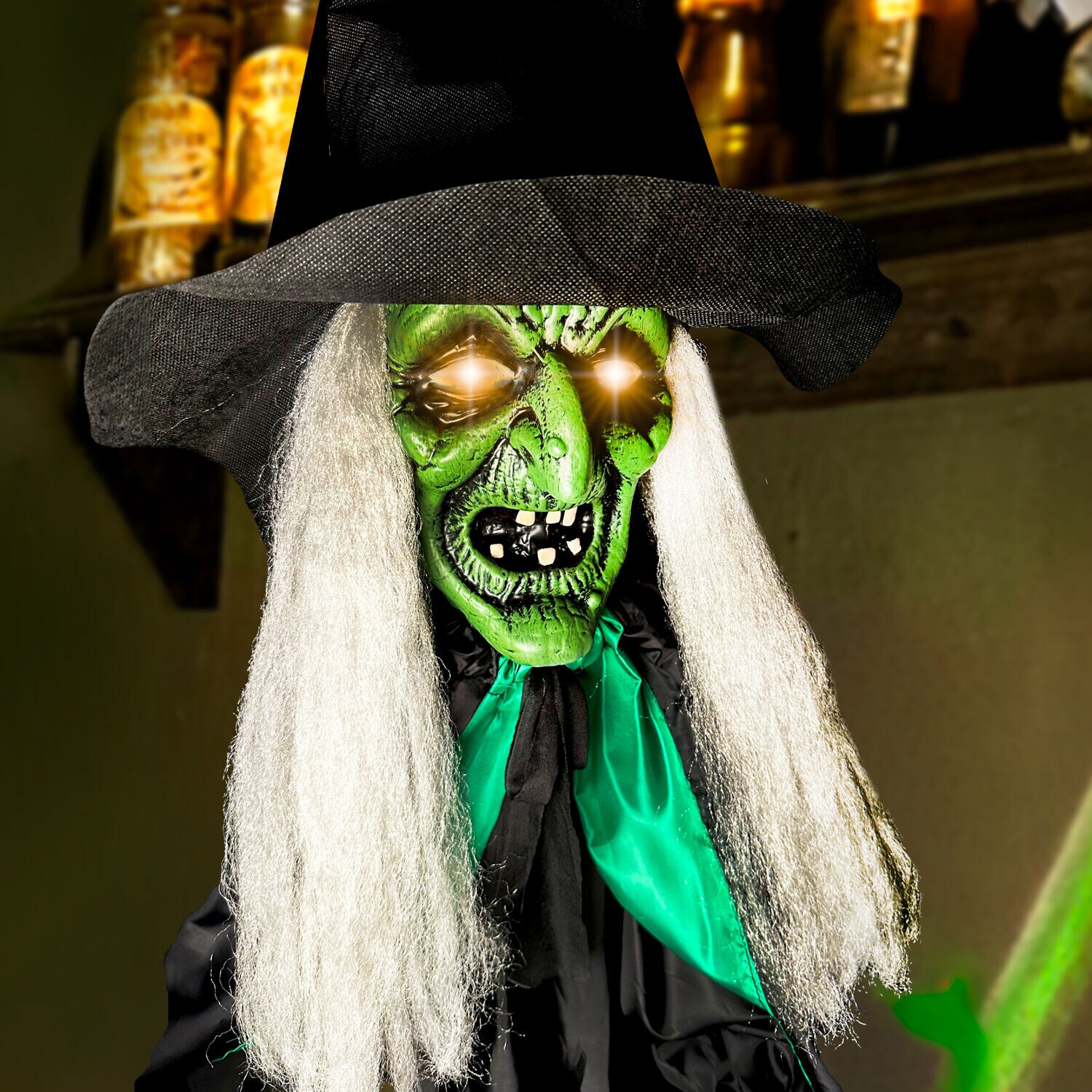 Haunted Hill Farm HHWITCH-47FLSA Halloween-Animatronics - View #9