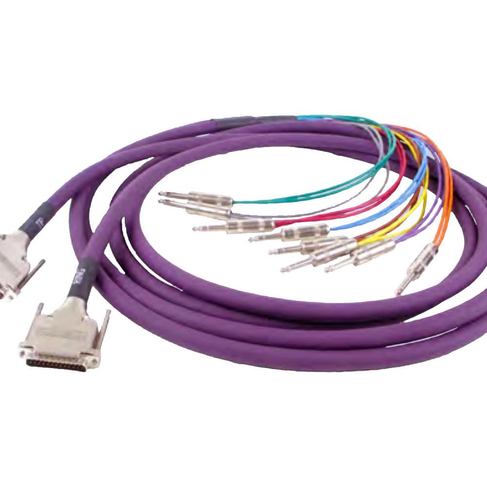  TCNCD382200 Switchcraft SW-DB25MM10TRS 10 ft. 2 DB25 Connectors Wired to 8.25 in. TRS Plugs