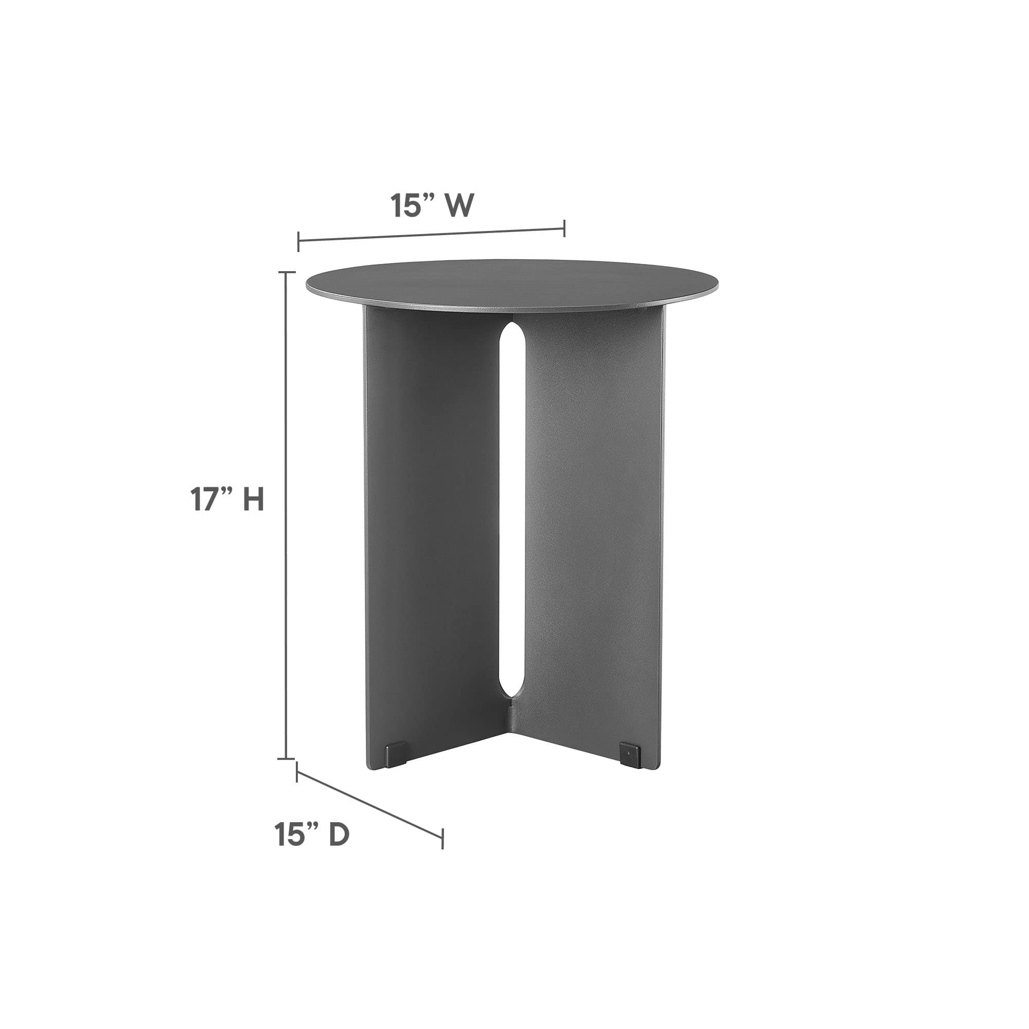 Modway EEI-6946-CHA Patio-Tables - View #3