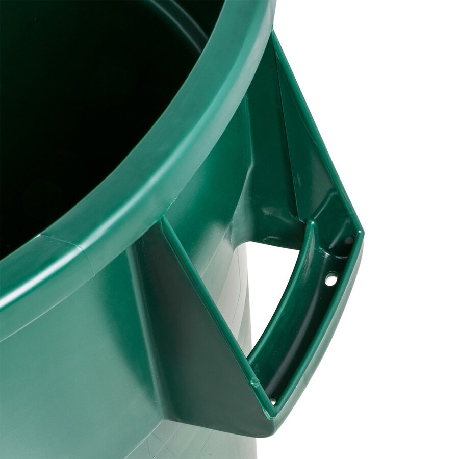 30 Gallon Rubbermaid Green Trash Can w/ Lid - (Available For Local Pick Up  Only) - Greschlers Hardware