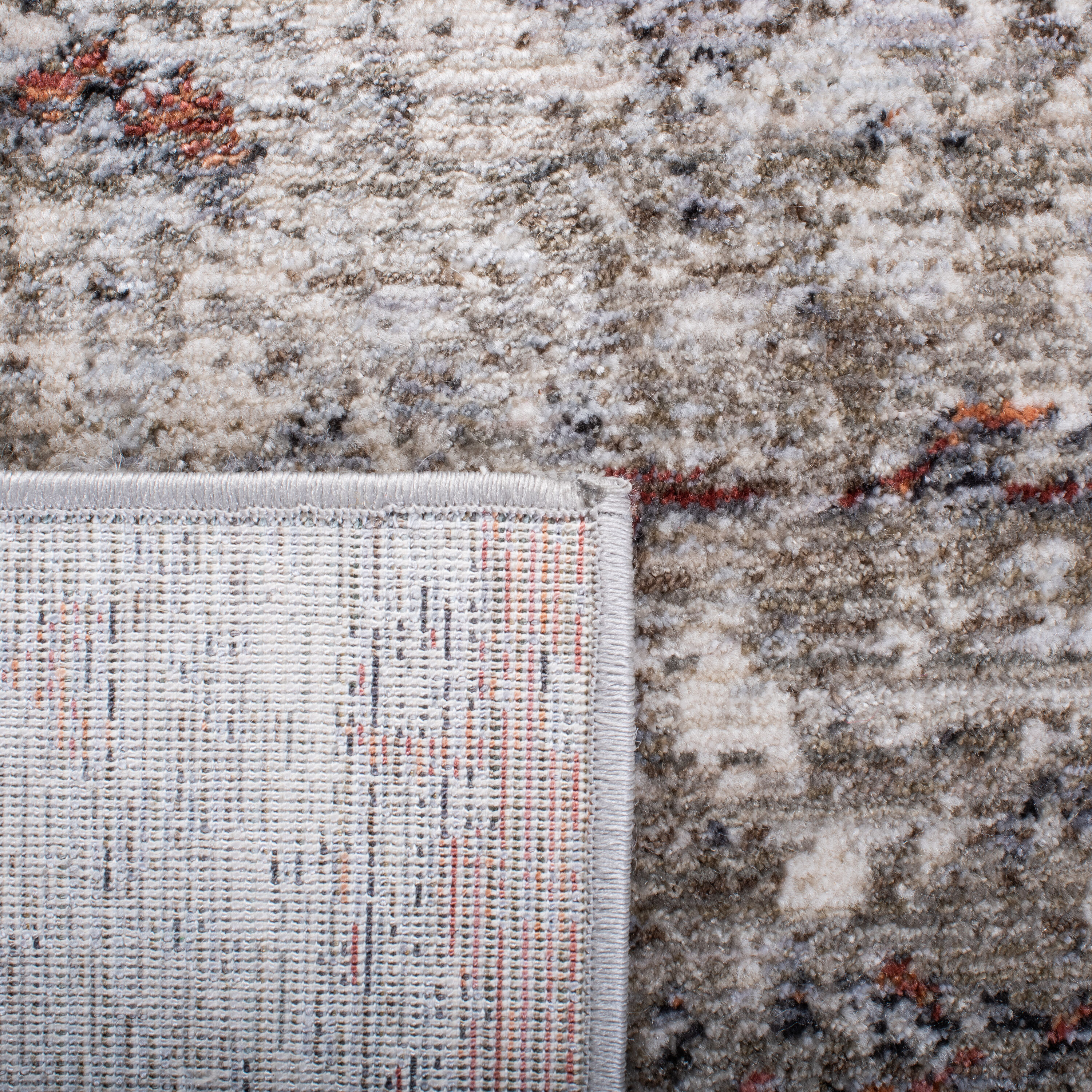 Safavieh History 522F Light Grey/Terracotta 5 x 8 Area rug in the Rugs ...