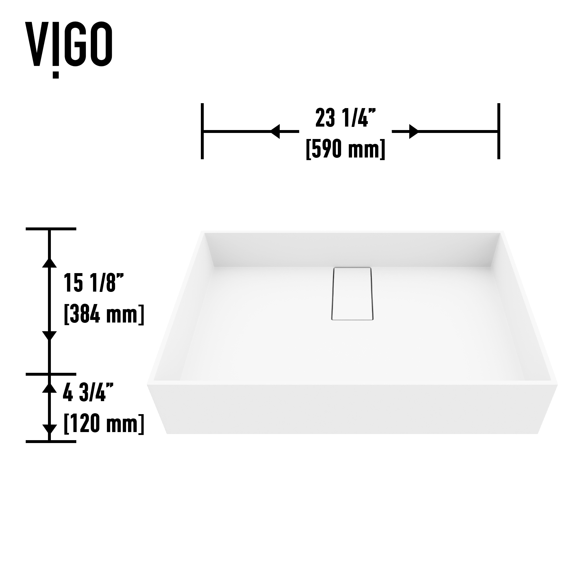 VIGO VG04027 Bath-Sink - View #8