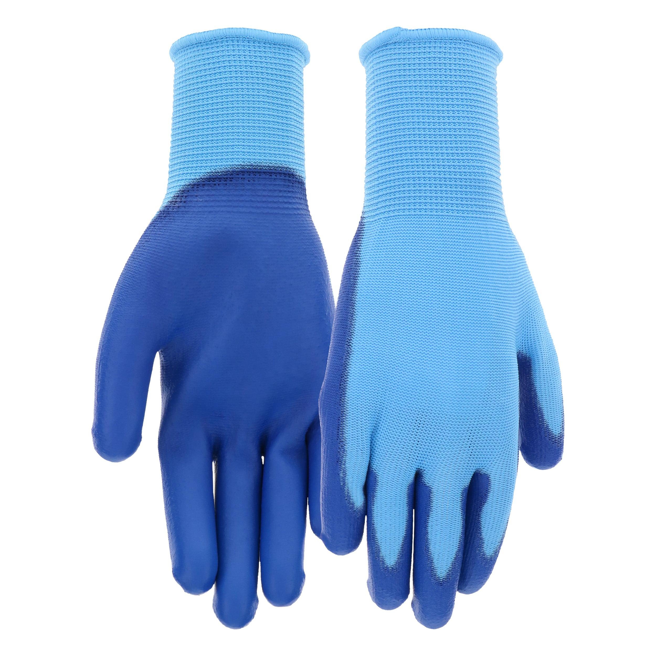 at Home Blue Silicone Scrubber Gloves - 2 ct