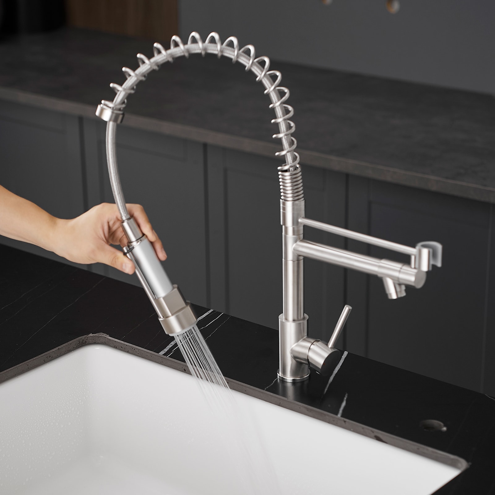 WELLFOR QJ-K-126999NG Kitchen-Faucets - View #4