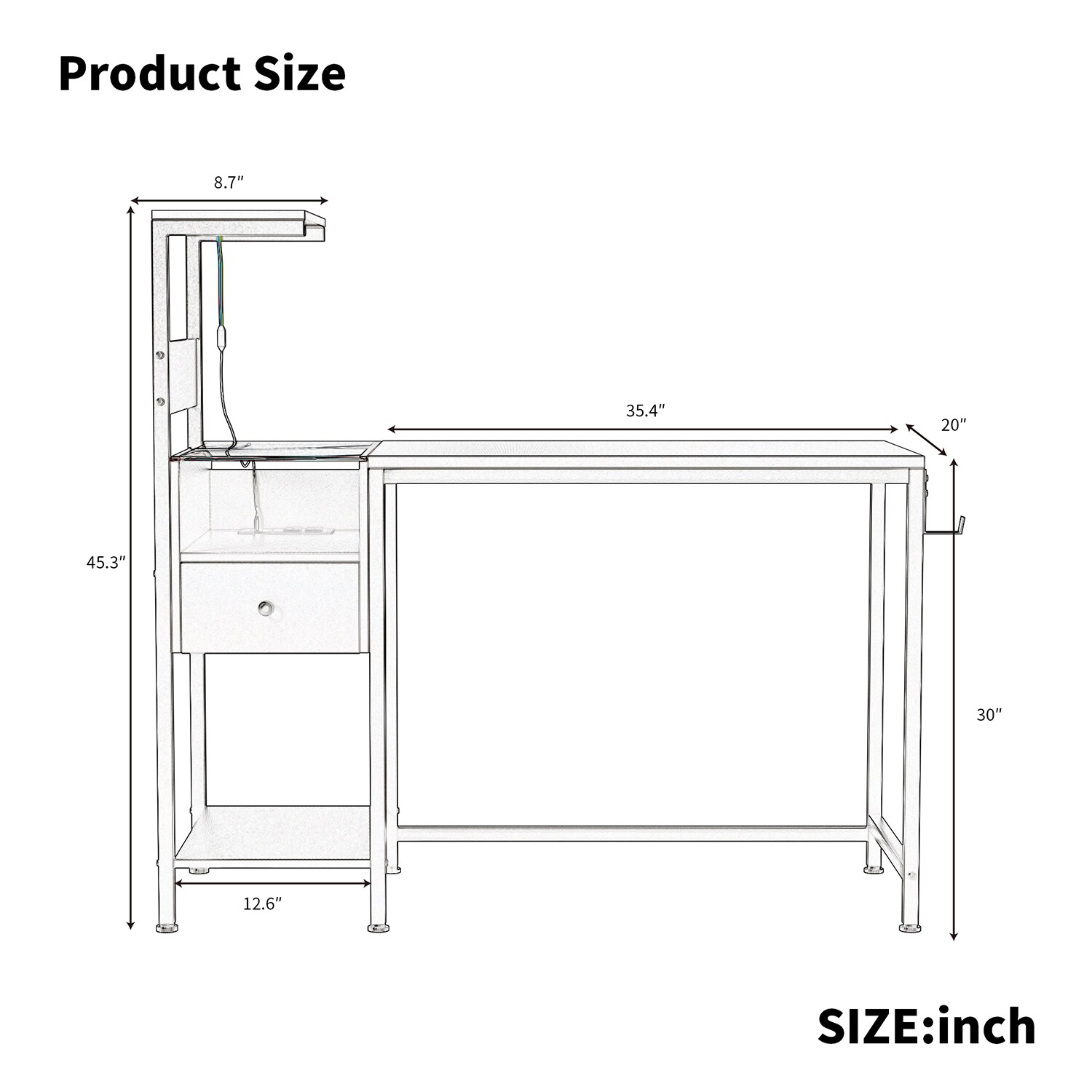 Mondawe MO-H7P1952 desks - View #13