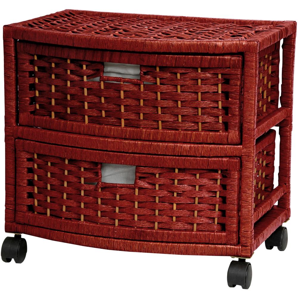 Red Lantern JH09-051-2-MHGNY Brown Pine 2 -Drawer Standard chest