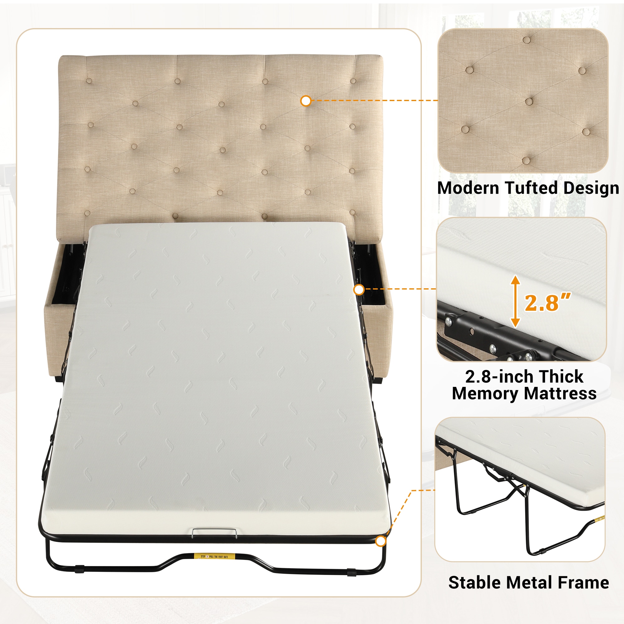 LOVMOR SF-L-N719P268068A futons - View #5