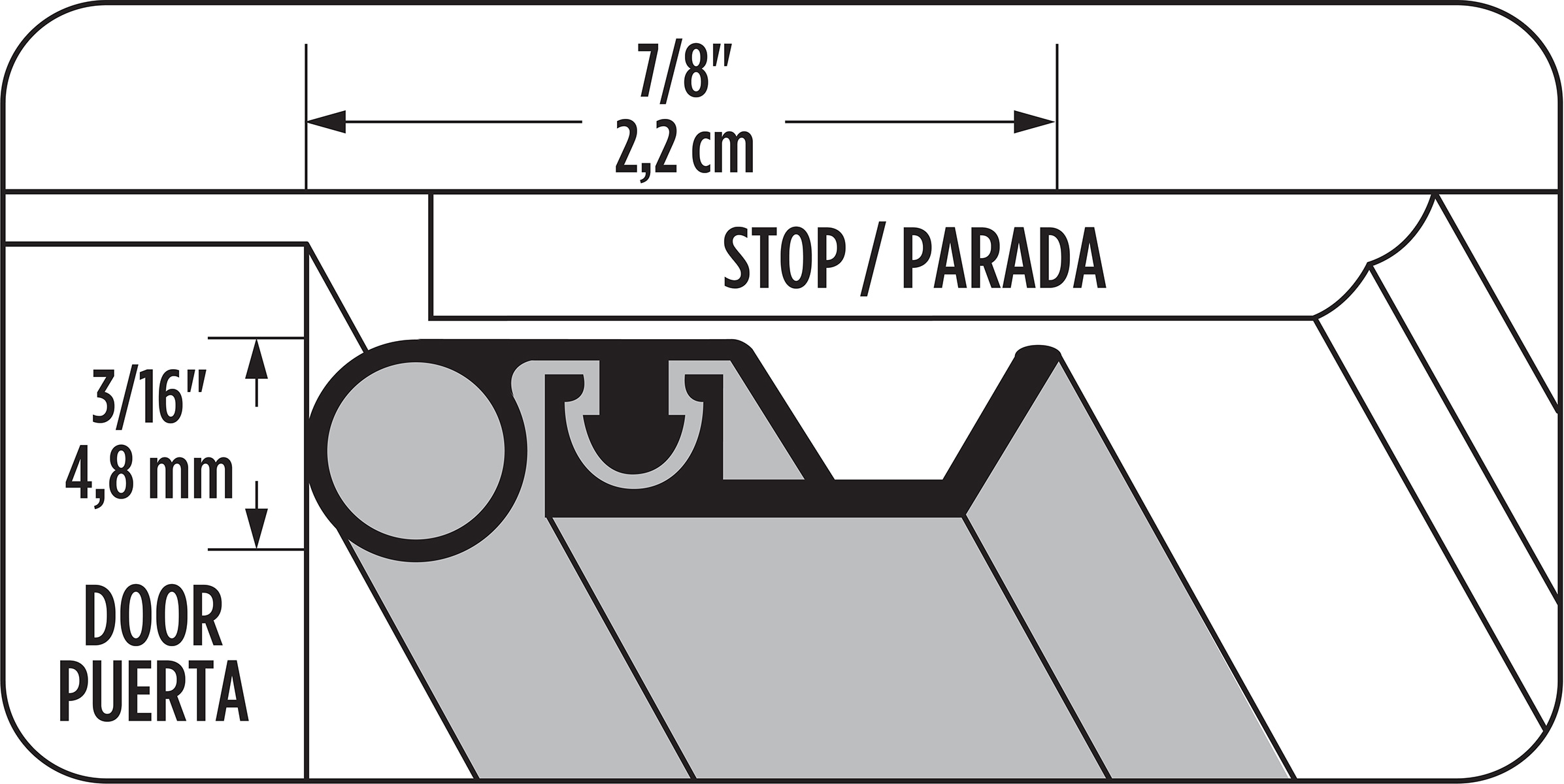 M-D 01073 weatherstriping - View #7