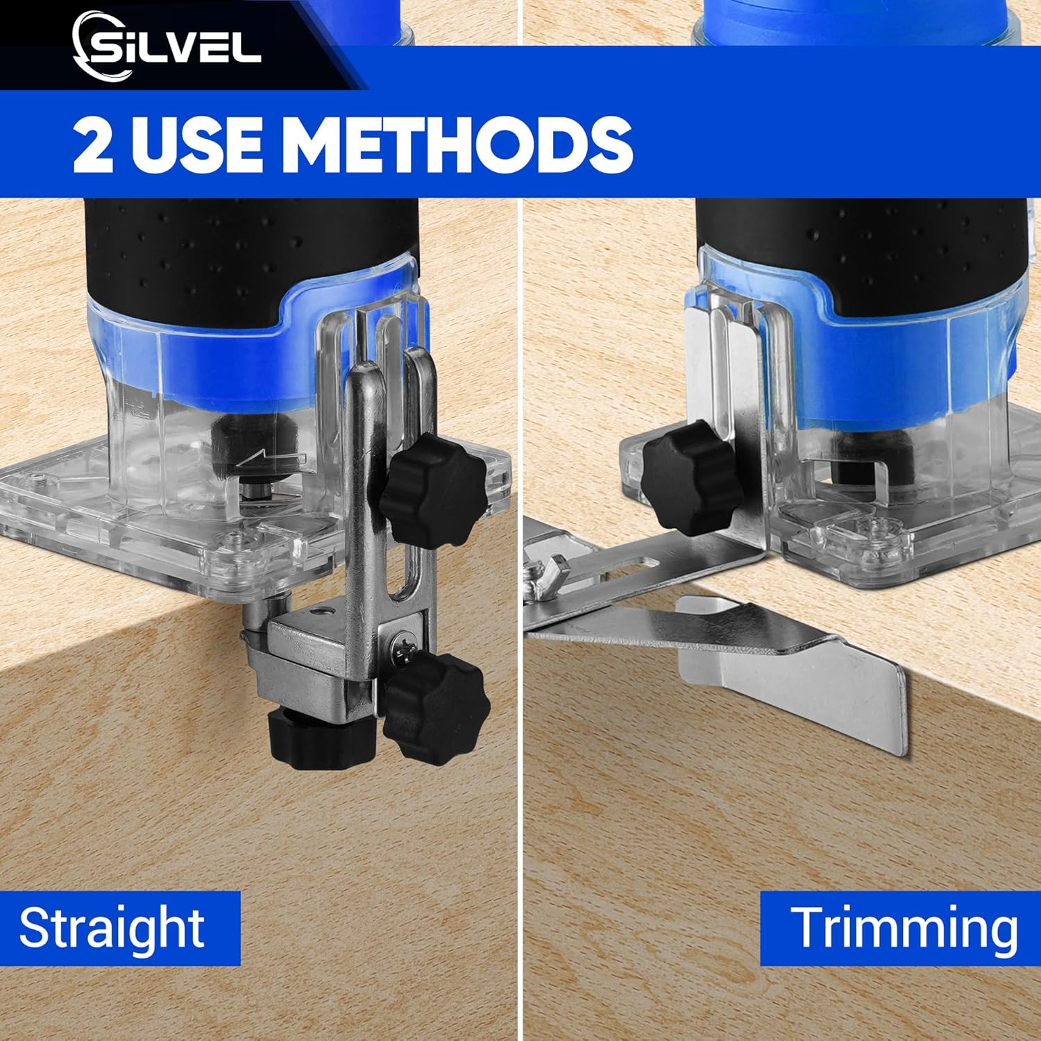 Silvel KF370013-03-BLUE Router-Bit-Sets - View #6