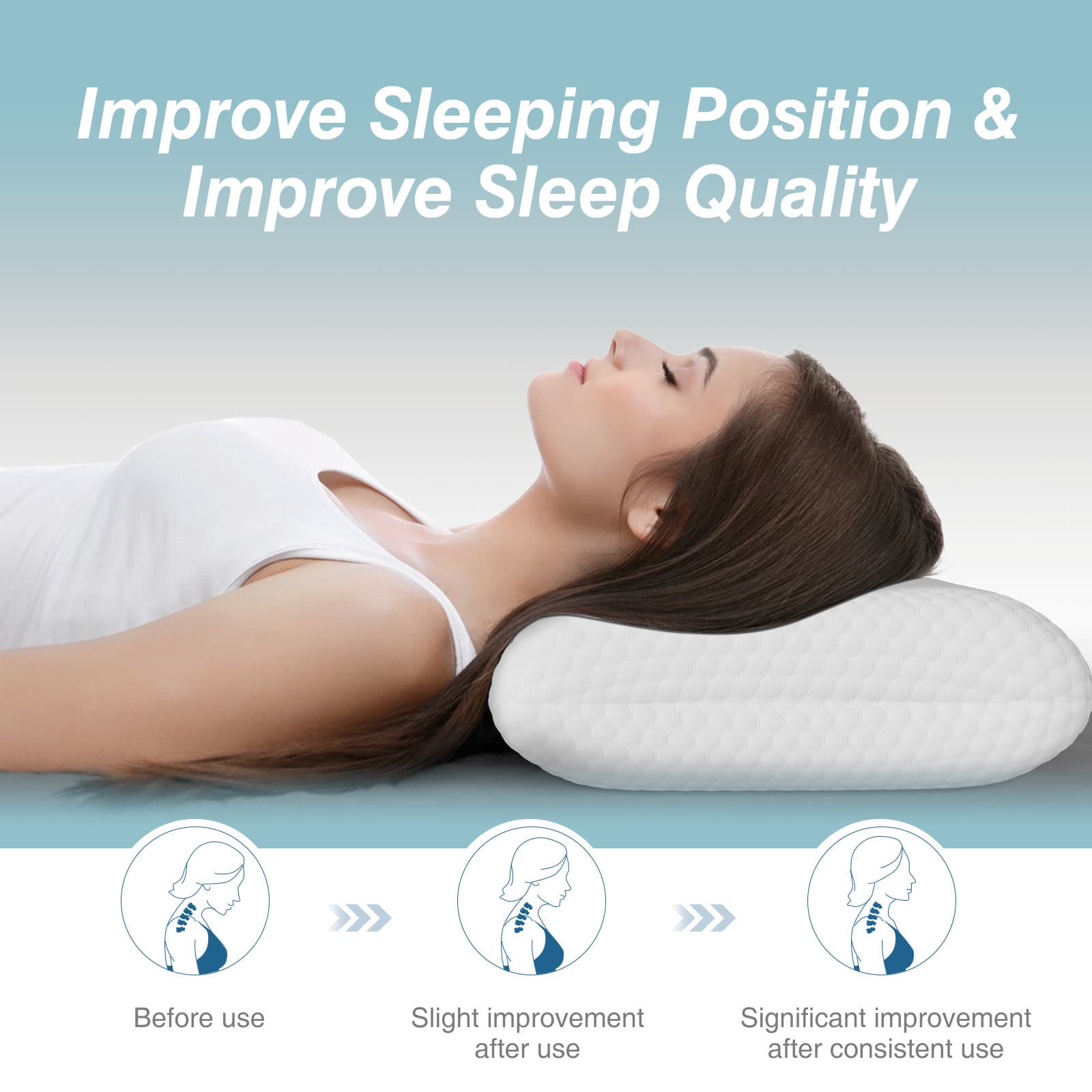Bestier USLOW-HJ758372 Orthopedic-Pillows-Cushions - View #6