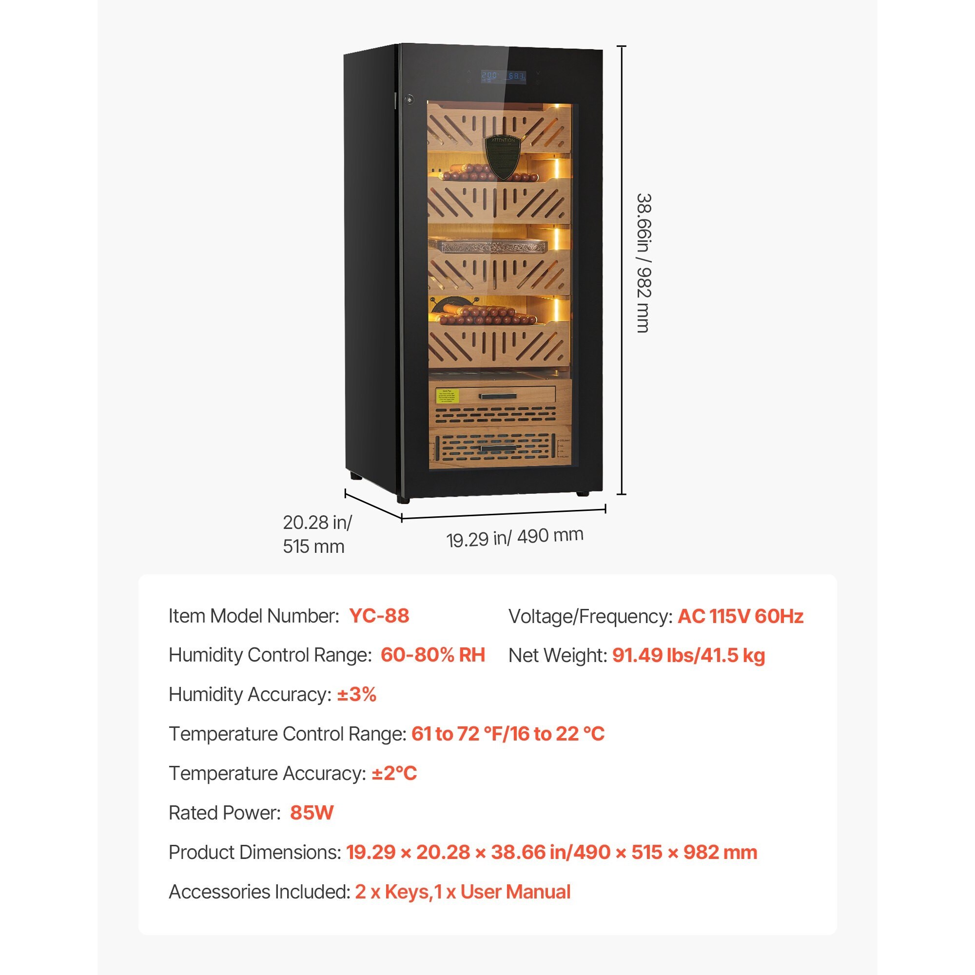 GIVIMO LW108GIVSS3936 humidors - View #3