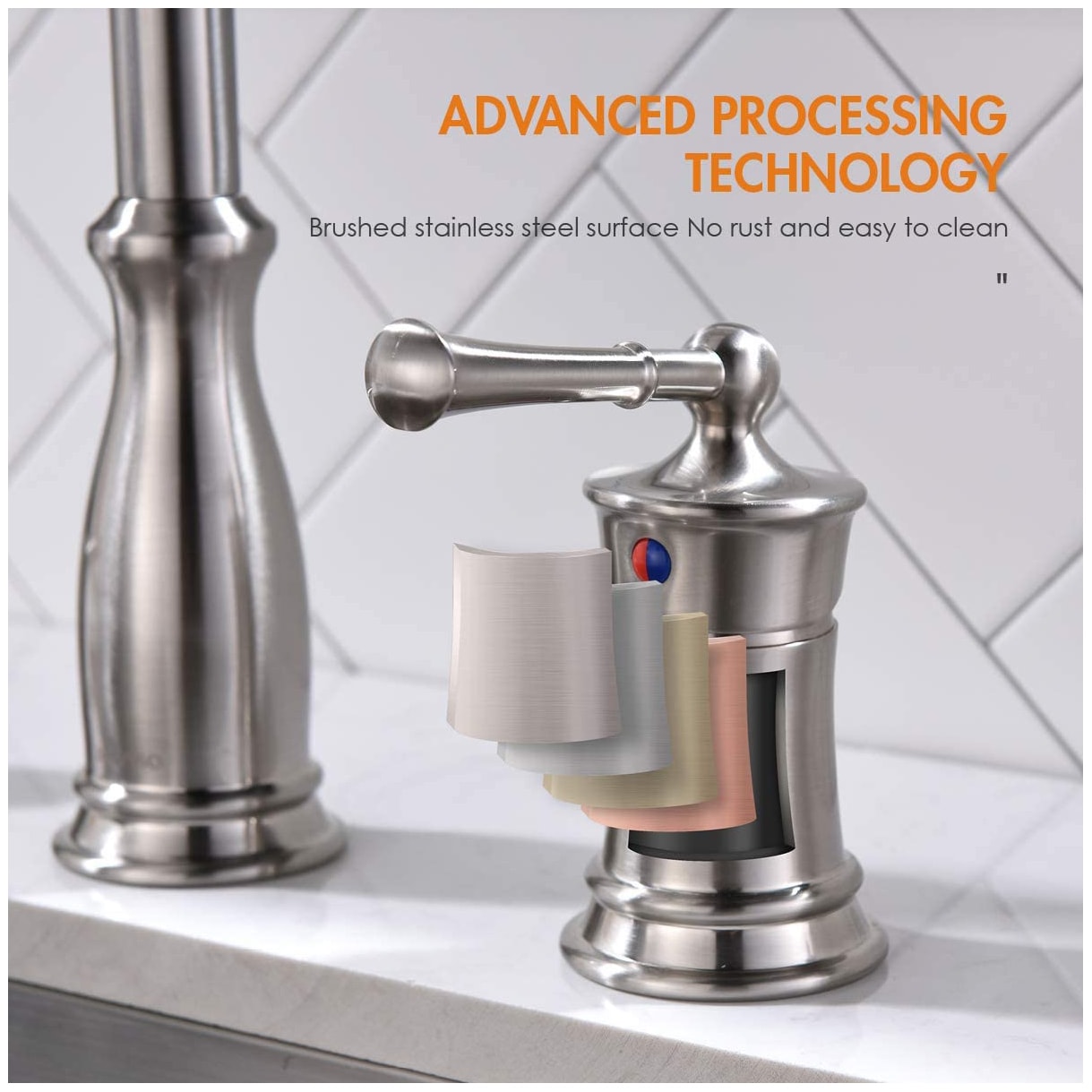 APPASO APS228-BN Kitchen-Faucets - View #8