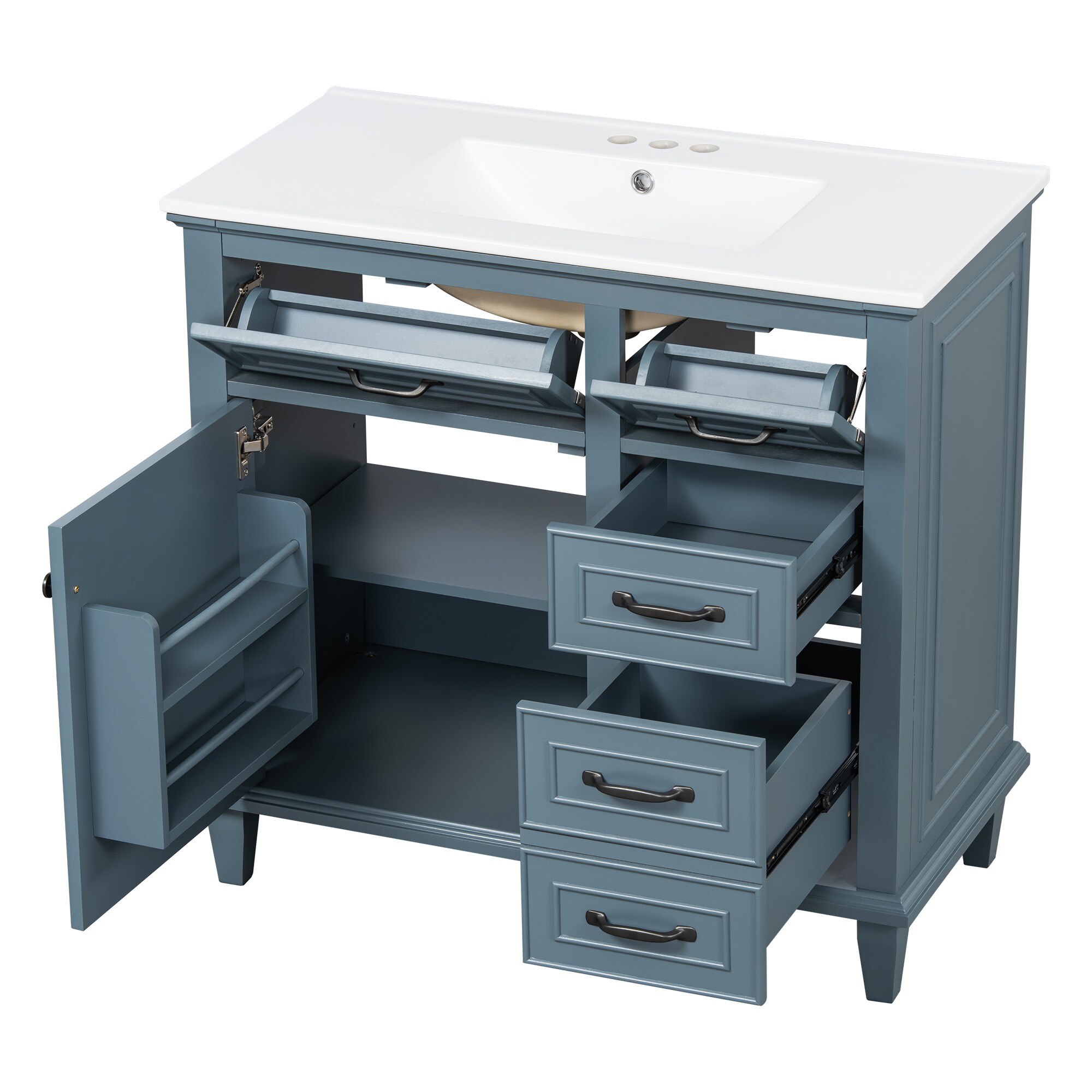 ModernLuxe L3P-N725P336554C Bath-Vanity-Combo - View #13