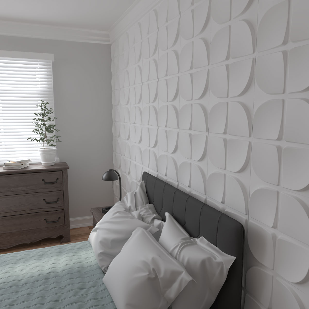 Ekena Millwork WP20X20FRWH-CASE-10 Wall-Panels - View #12