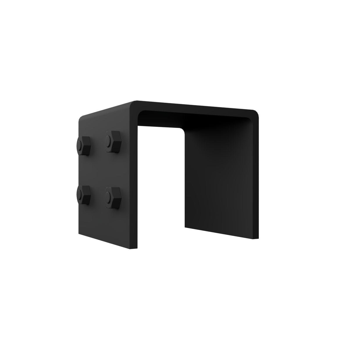 Ekena Millwork BMSTRP06X06S 1-in x 6-in x 6-in Smooth Strap Finished Urethane U-Shaped Decorative Strap