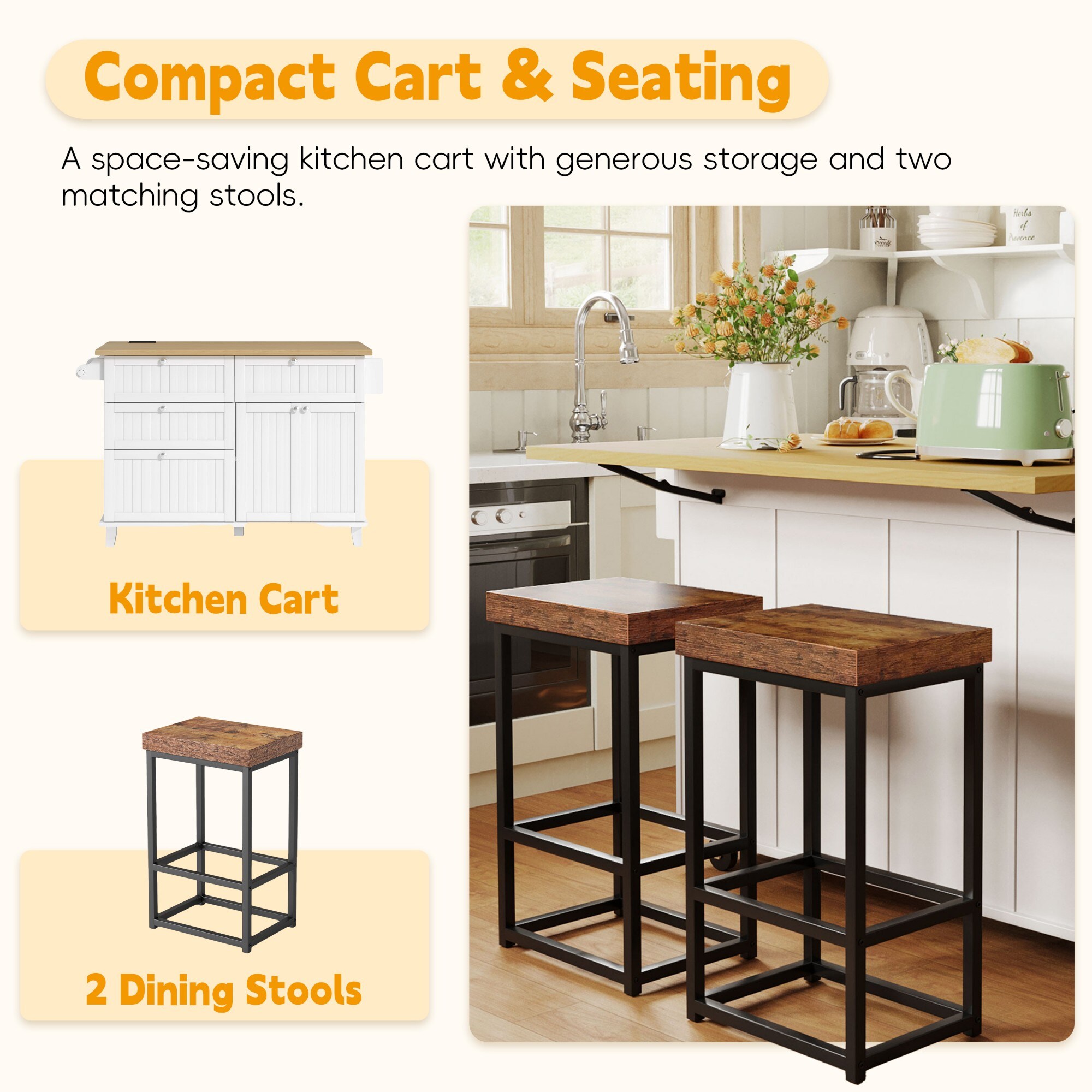 Dimakai DI-TOS234K3P Kitchen-Furniture - View #2