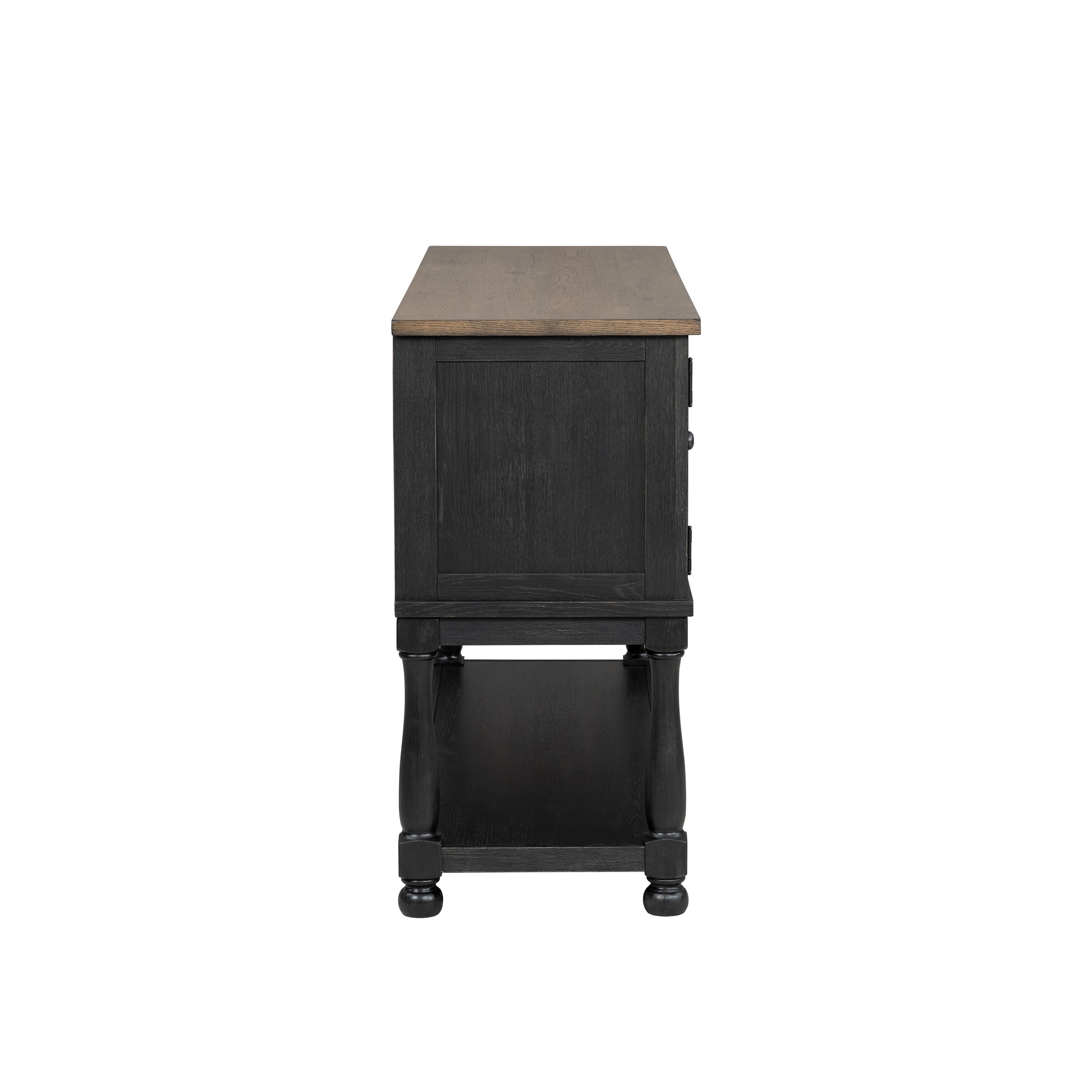 Furniture of America IDF-39009BK-SV Dining-Kitchen-Storarge - View #7