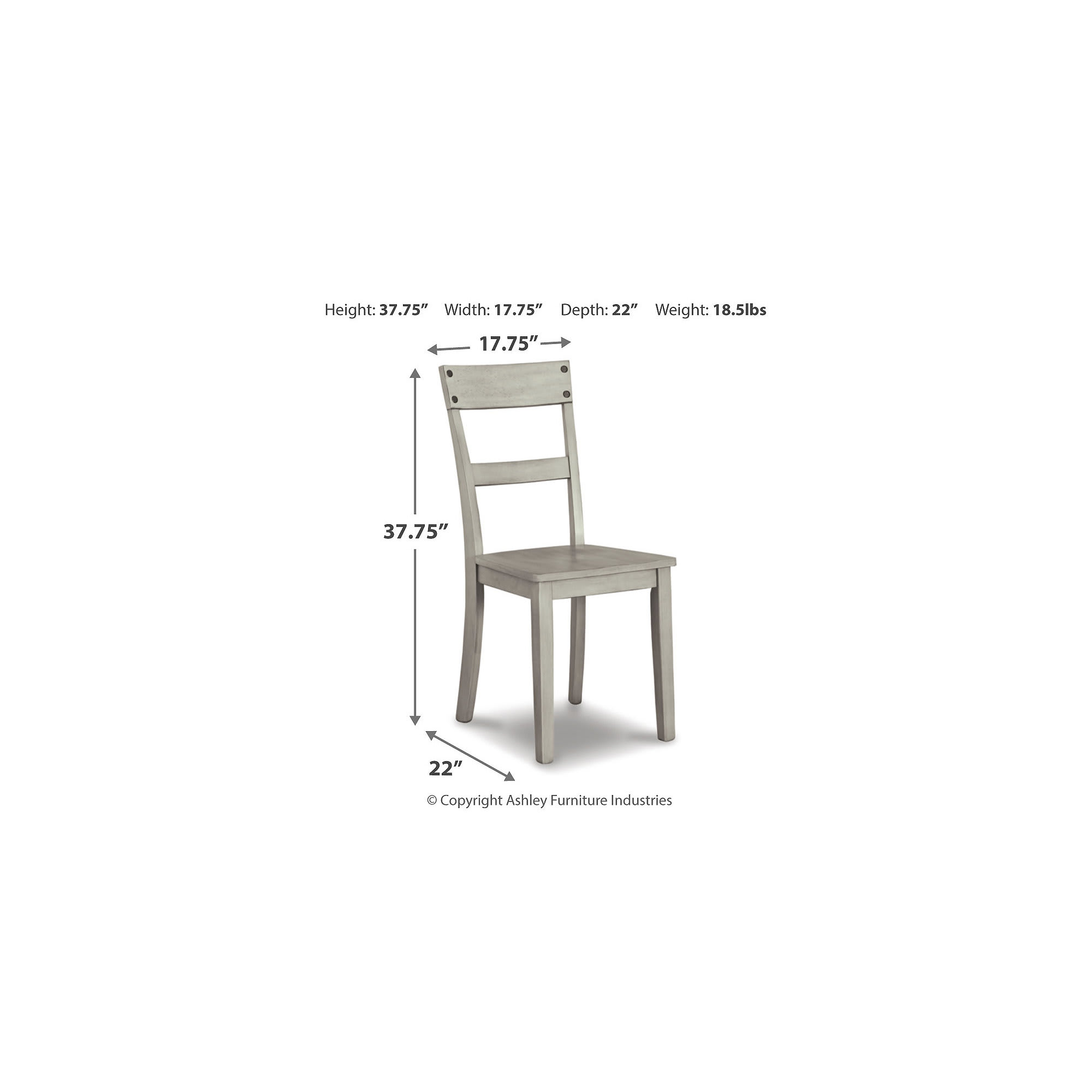 Signature Design by Ashley D261-01 Dining-Chairs - View #5