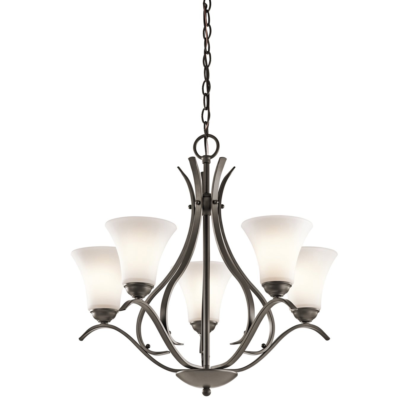 Kichler Keiran 5-Light Olde Bronze Transitional Chandelier