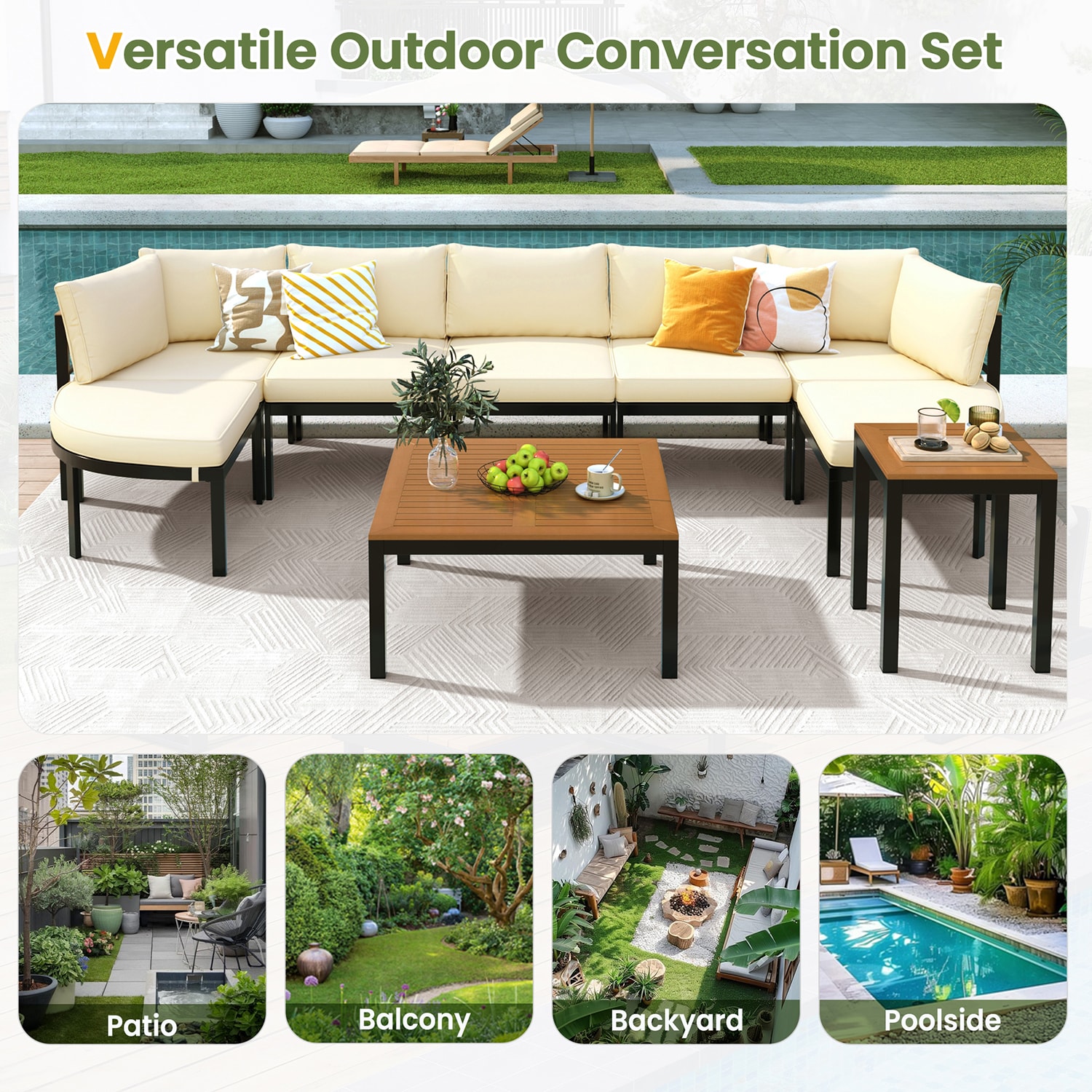 Mondawe MD-EF00049 Patio-Conversation-Sets - View #3