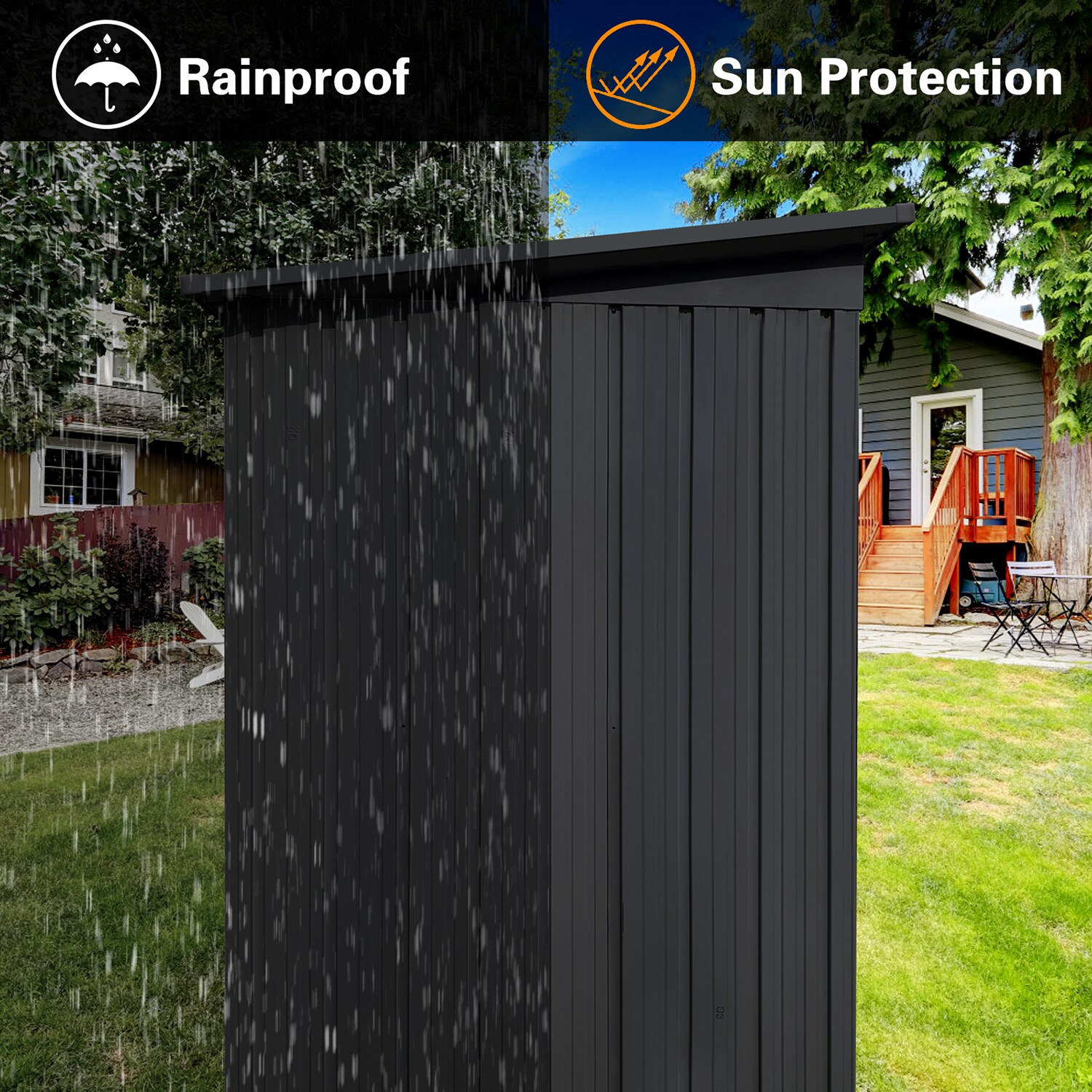 GZMR GM-W1301 Metal-Storage-Buildings-Sheds - View #4