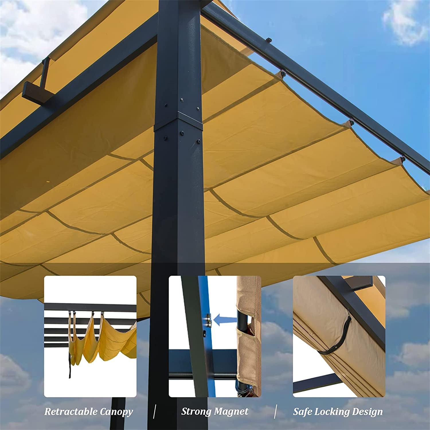 Mondawe MD-DM10170 Wood-Resin-Gazebos - View #3