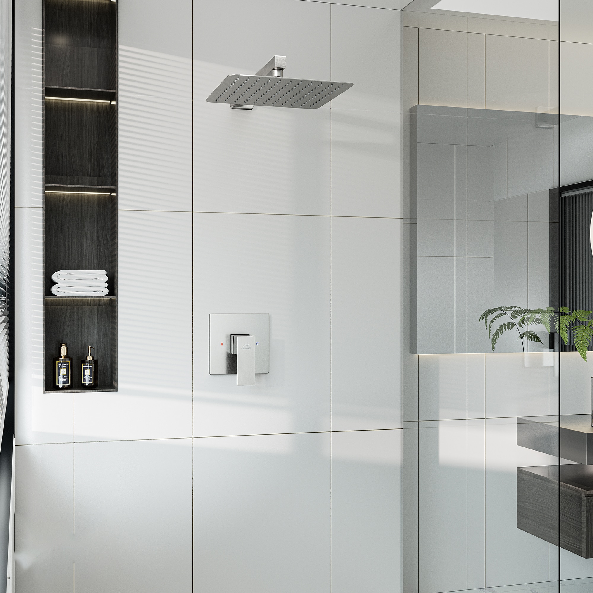 Clihome CHMS-MB-A3793 Showerhead-Bar-Panels - View #3