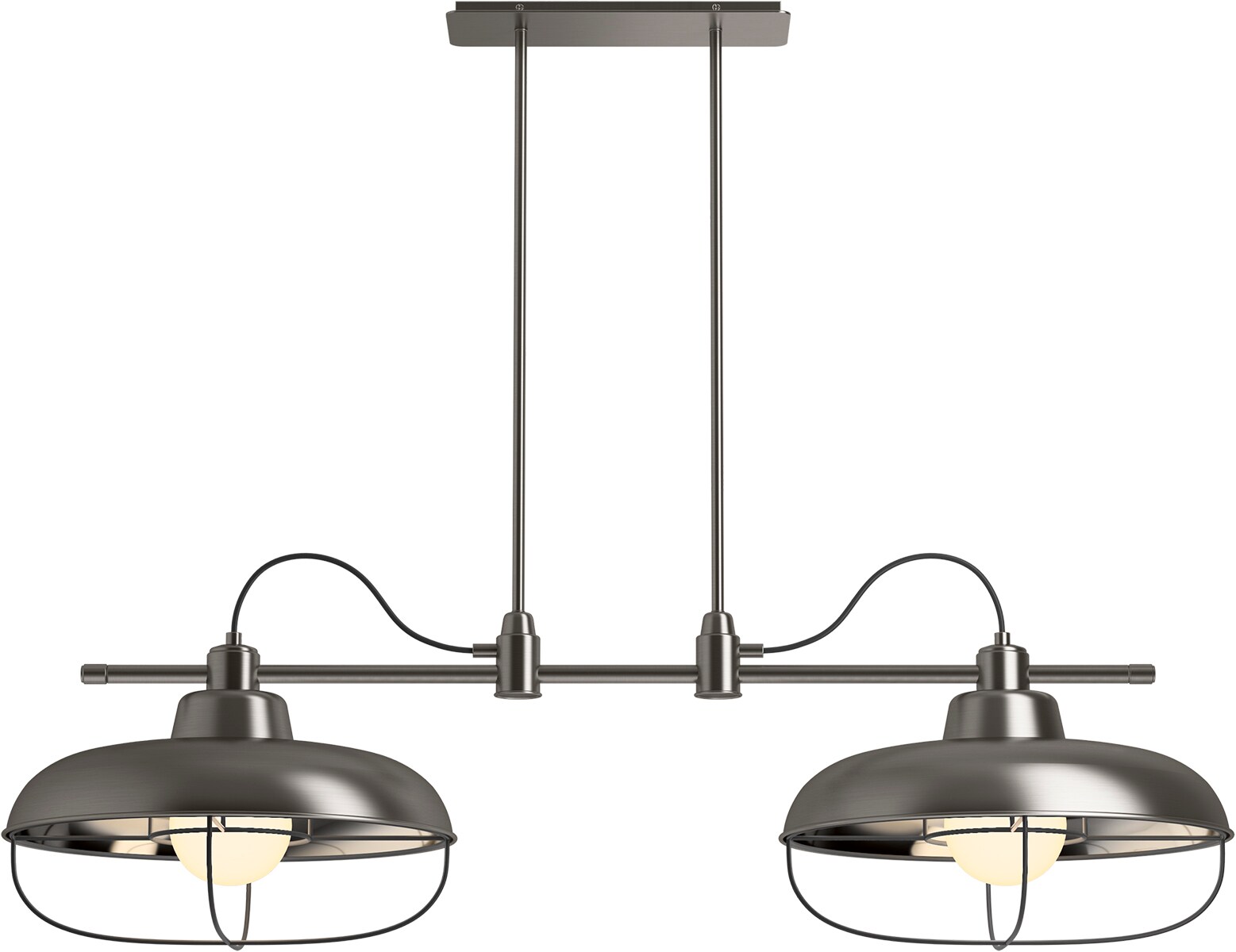 Modern Nickel Pendant Lighting At Lowes Com   45419861 