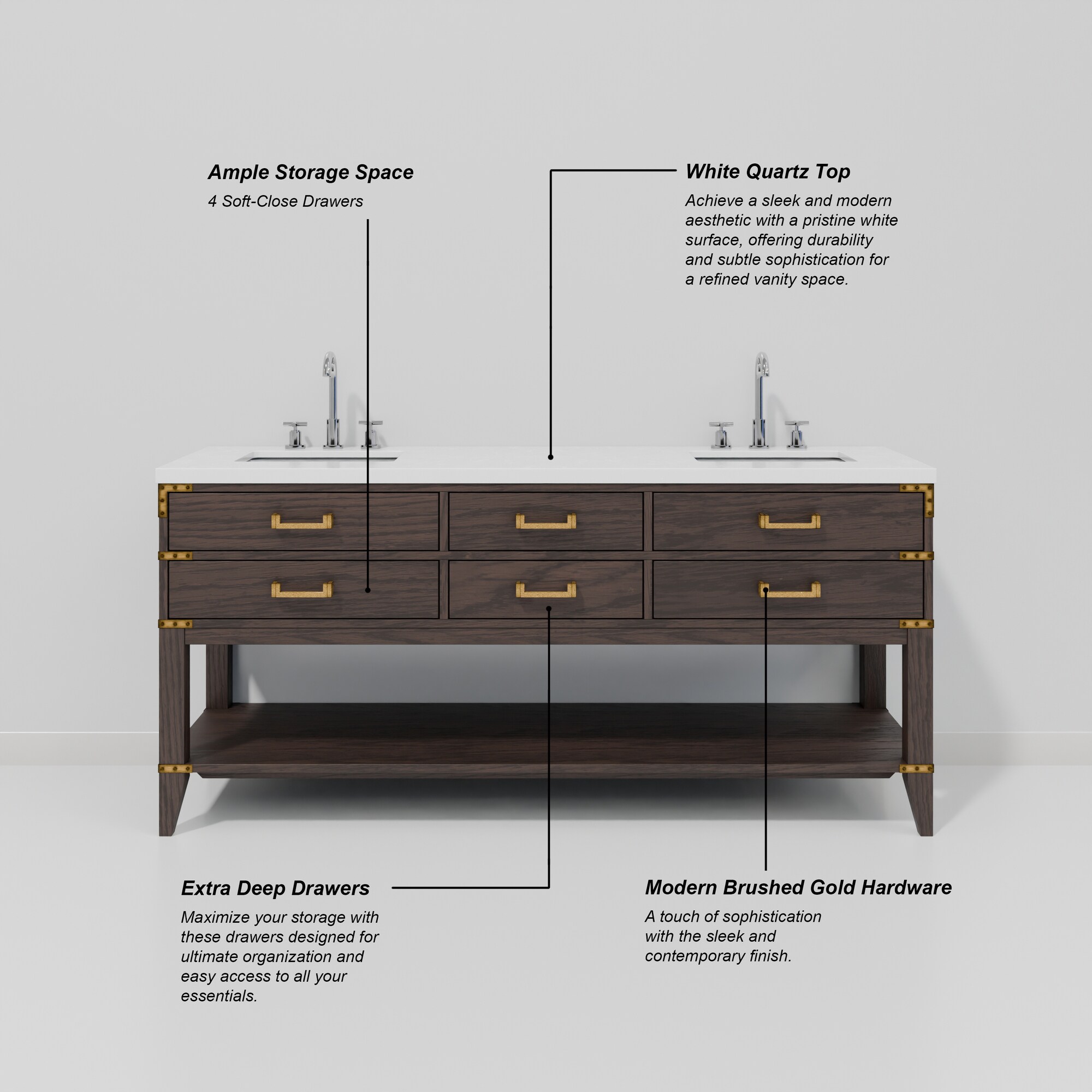 Lexora LVGR72DK211 Bath-Vanity-Combo - View #9