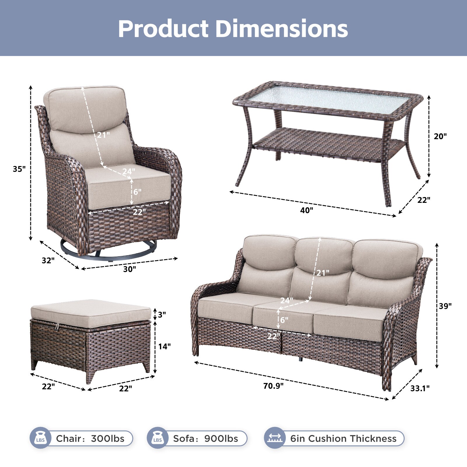 Gymojoy FS2602140 Patio-Conversation-Sets - View #9