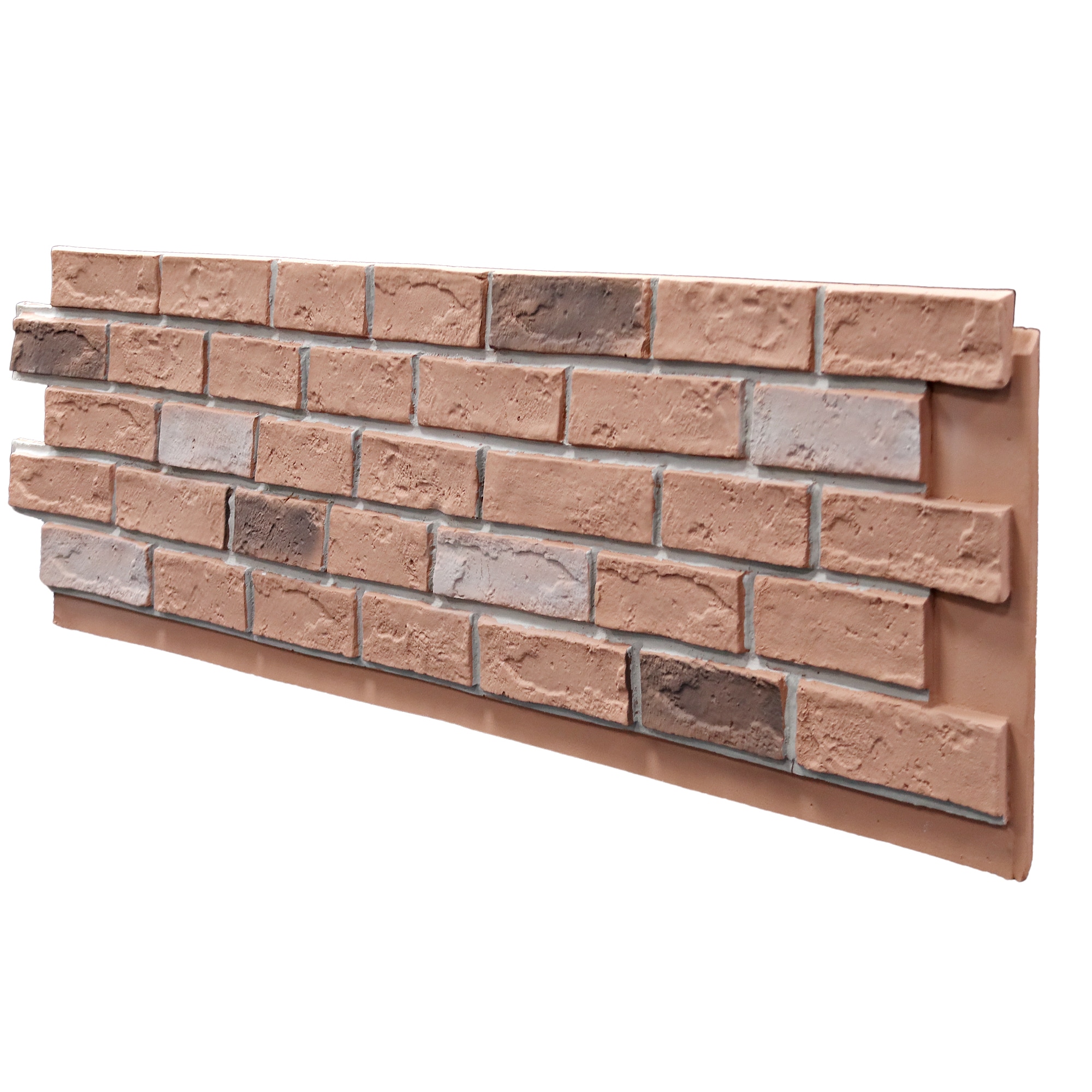 LOVMOR 1-FC2E0057E0-HSQ LVOMOR 1 Pack Faux Brick Wall Covering Panels for Interior and Exterior Decor PU Stone Veneer Exterior Exterior Siding Panels for DIY Home Improvement Projects Cultural Brick