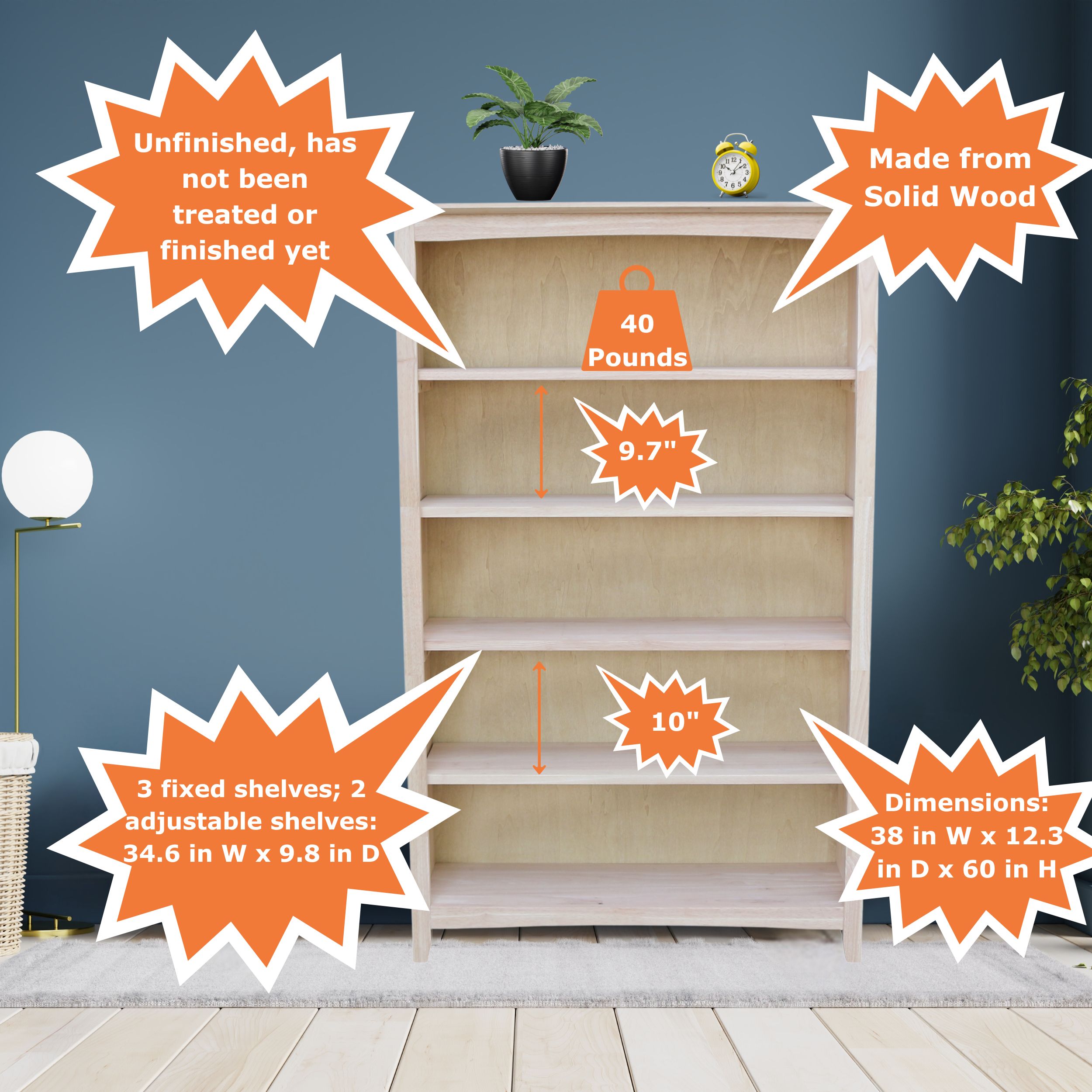 International Concepts SH-38260A bookcases - View #8