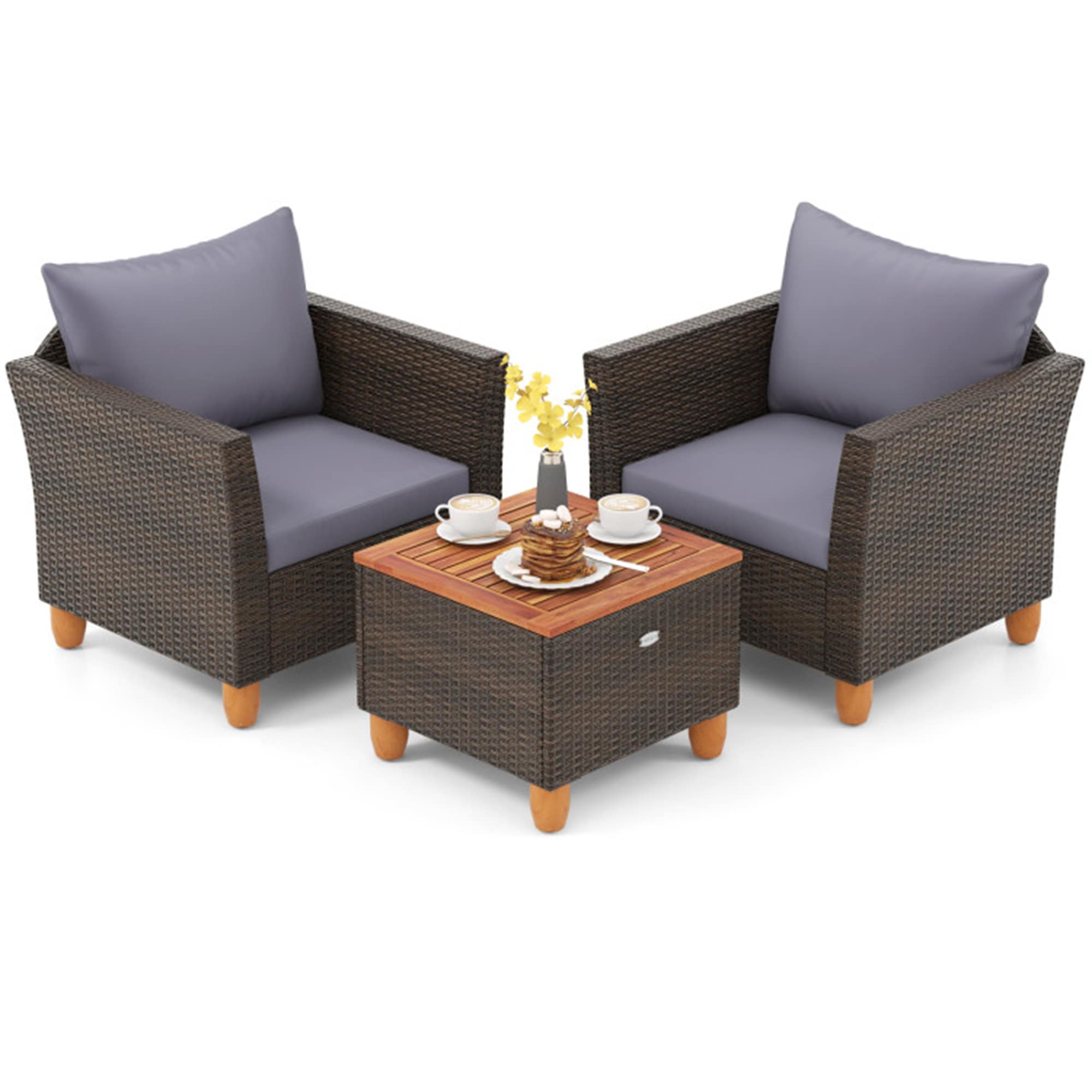 BABOOM BOM-HW63887-CO Patio-Conversation-Sets - View #2