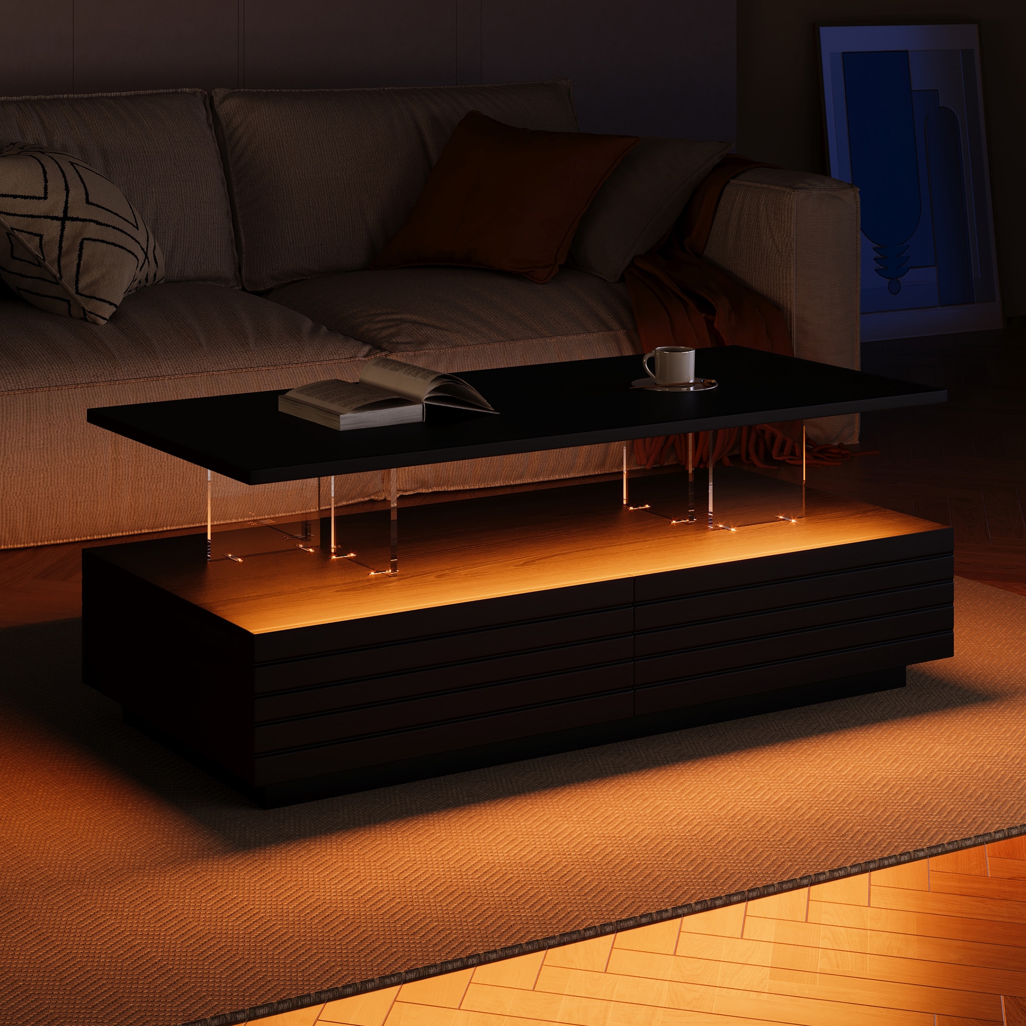 ModernLuxe L3P-N735P250962B Coffee-Tables - View #2