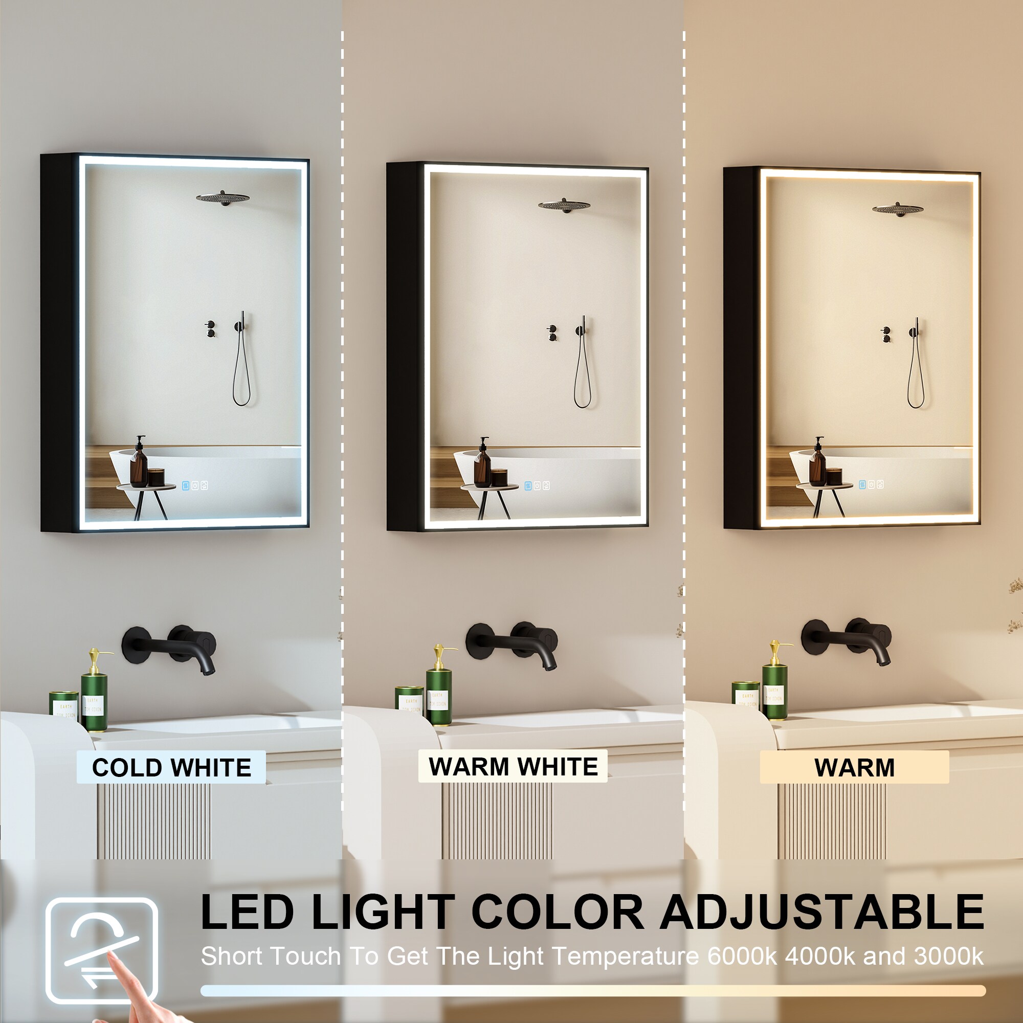 Forclover HE-MG3772 Bathroom-Medicine-Cabinets - View #10