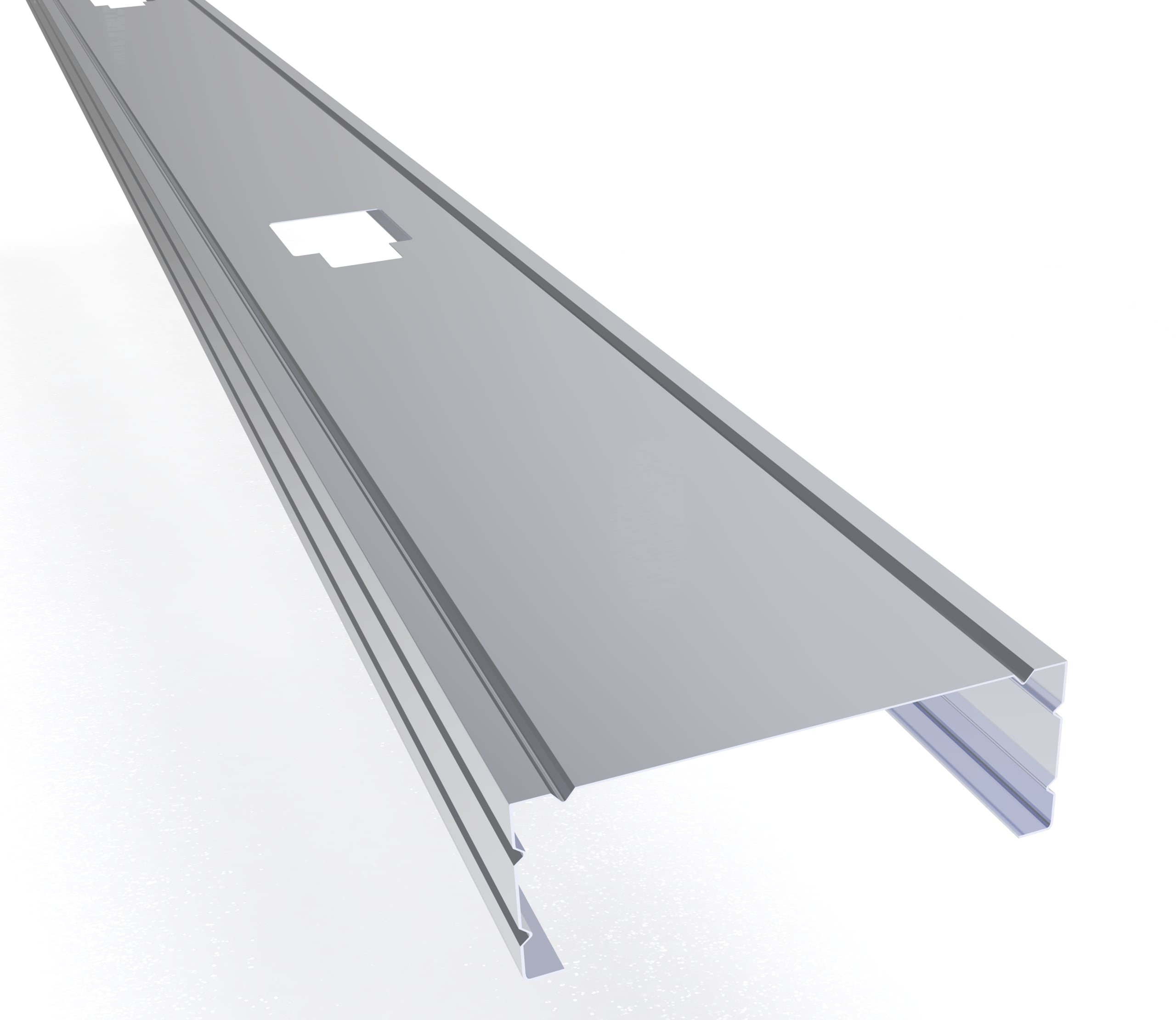OEG Building Materials Inc. 21225S-8 2.5-Inches W x 96-Inches L x 1.25-Inches D Galvanized steel Wall Framing Stud