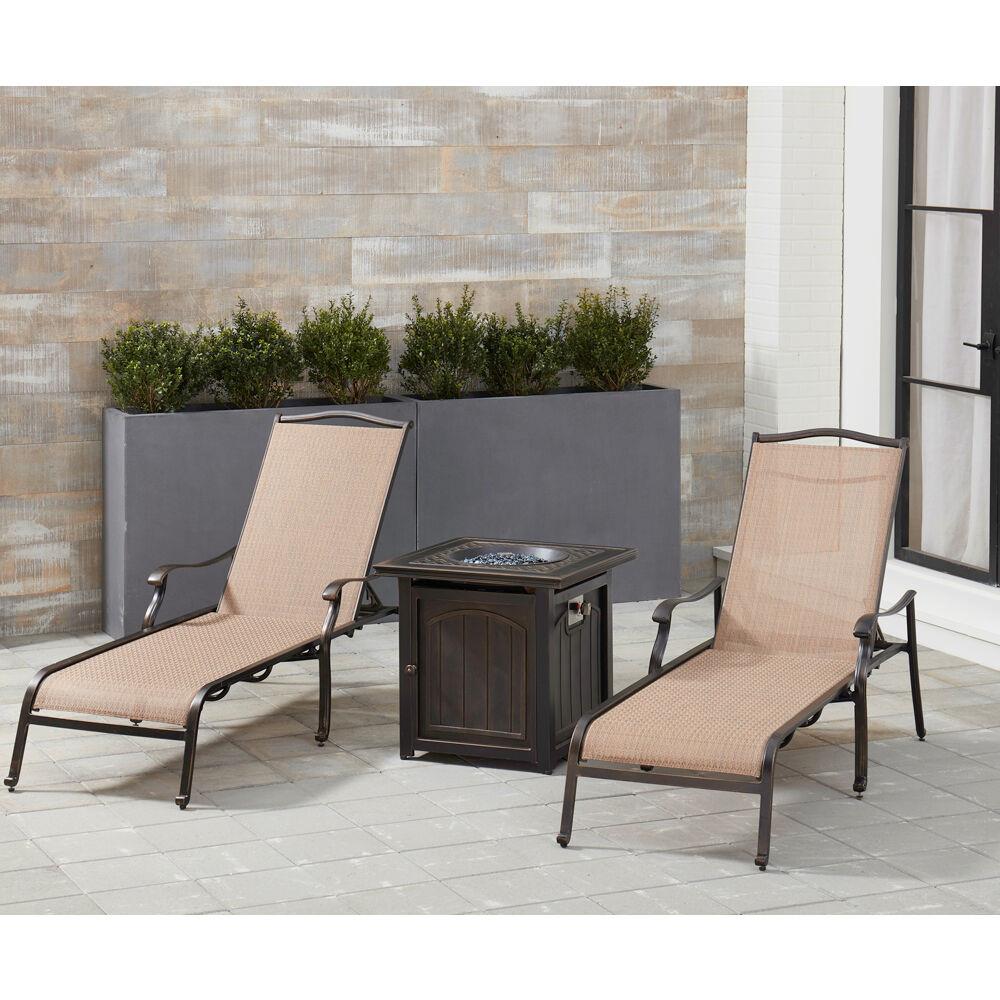 Hanover MONCHS3PCFPSQ Patio-Conversation-Sets - View #10