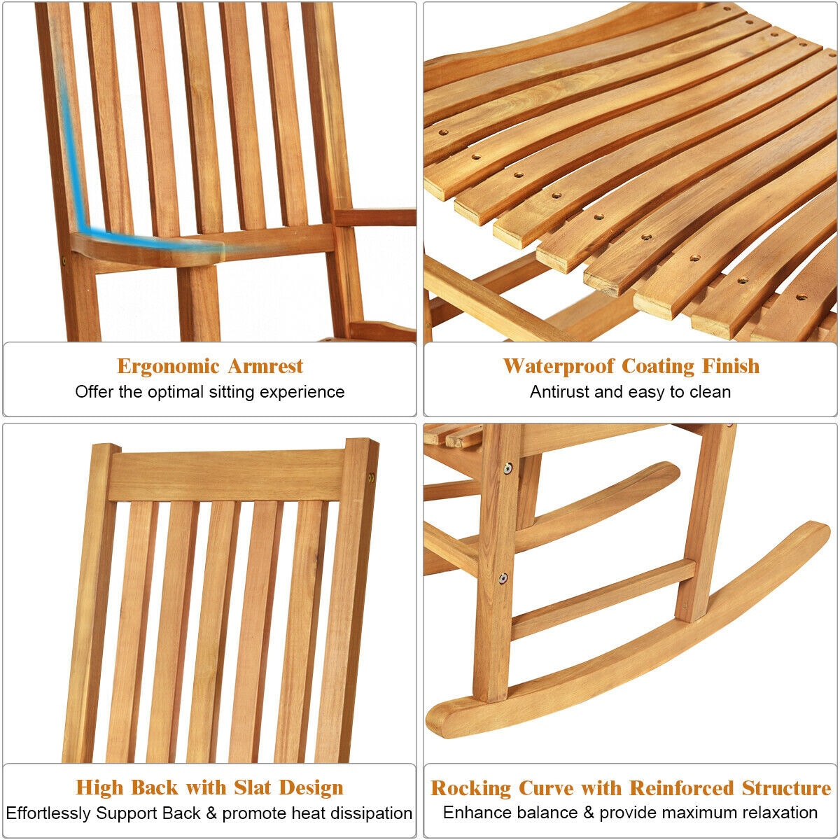 Forclover HBV-0110NA Patio-Chairs - View #6