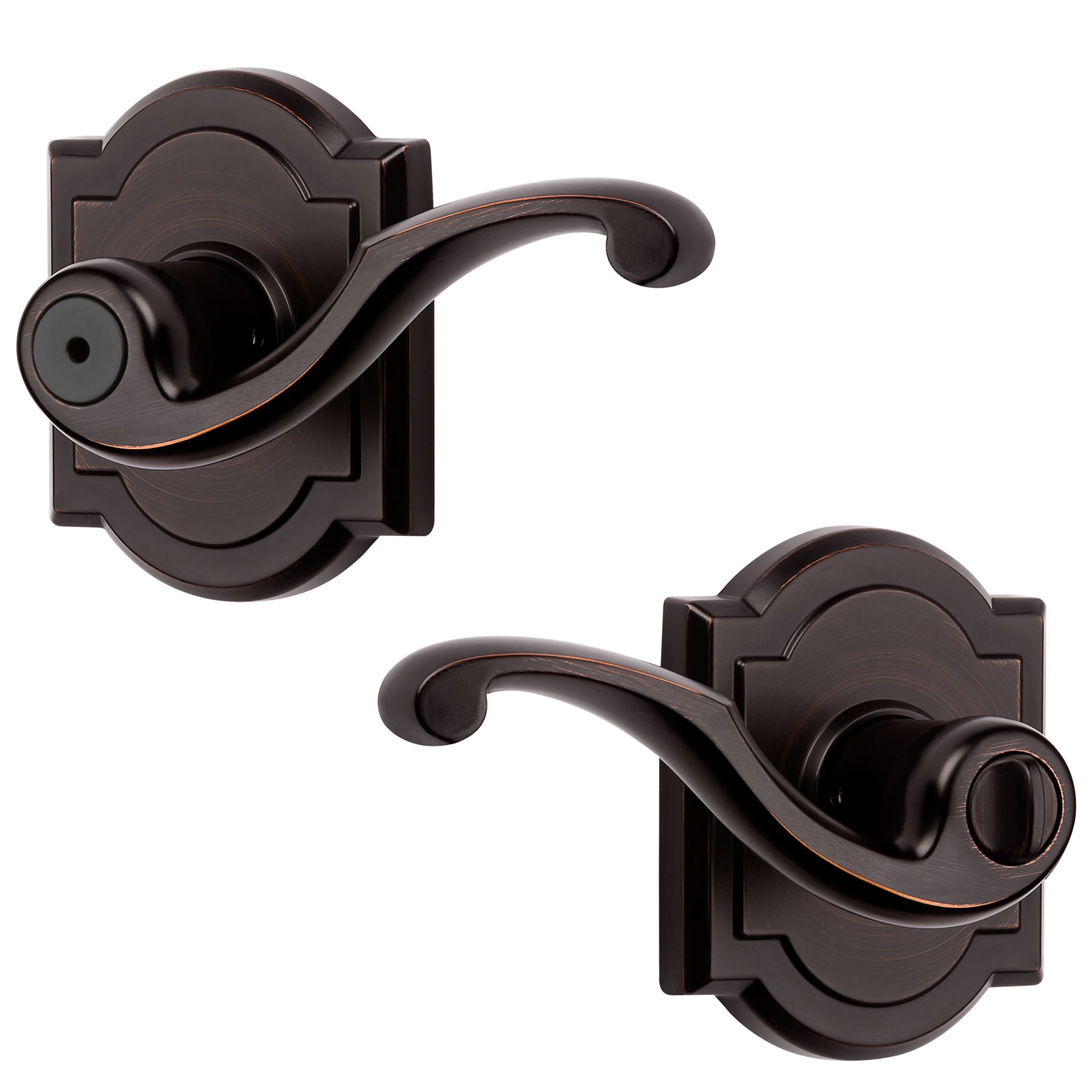 Prestige Madrina Venetian Bronze Universal Bed/Bath Door Lever