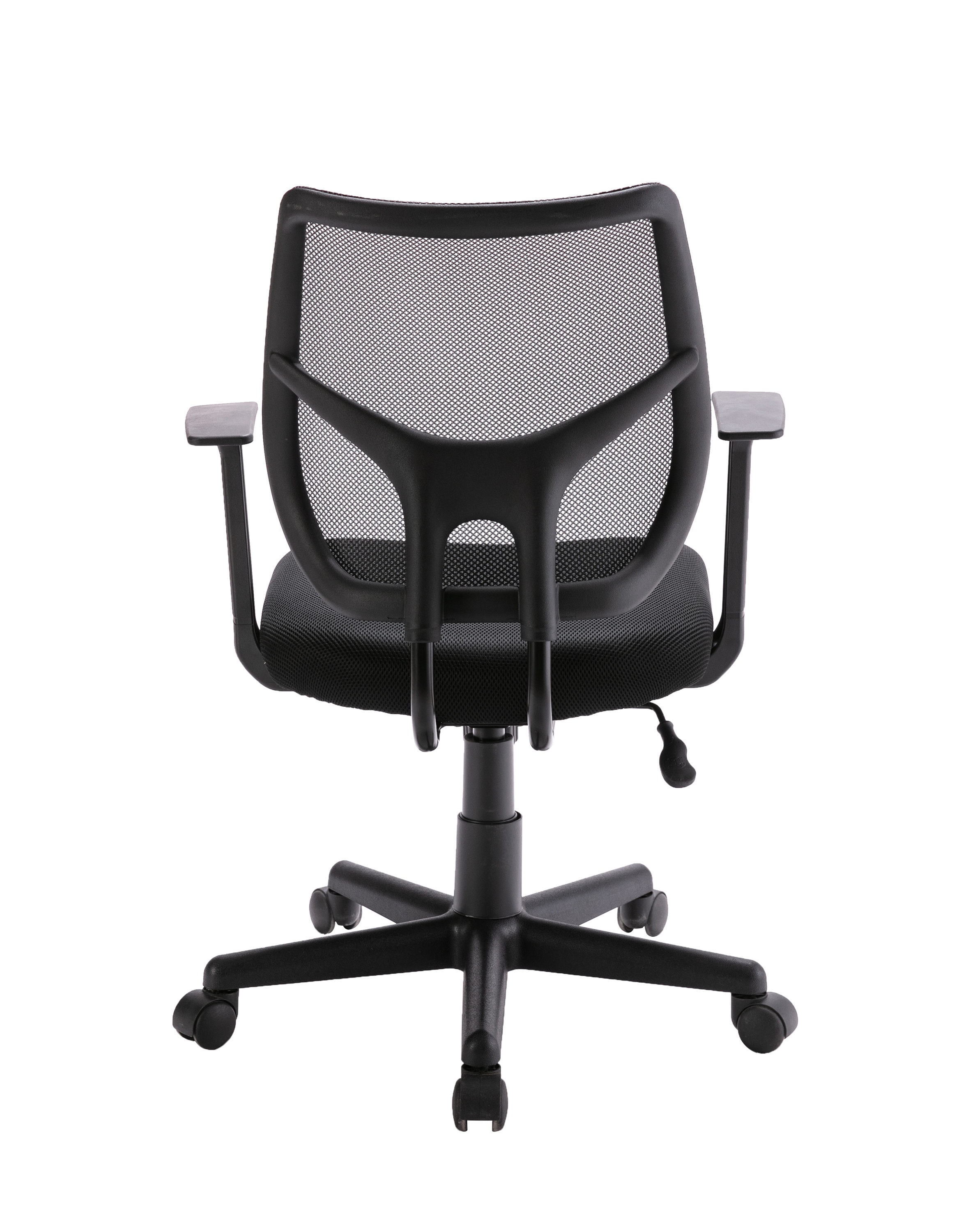 CASAINC CR-D0102HH0LPW Computer chair Black Contemporary Ergonomic Adjustable Height Swivel Mesh Desk Chair