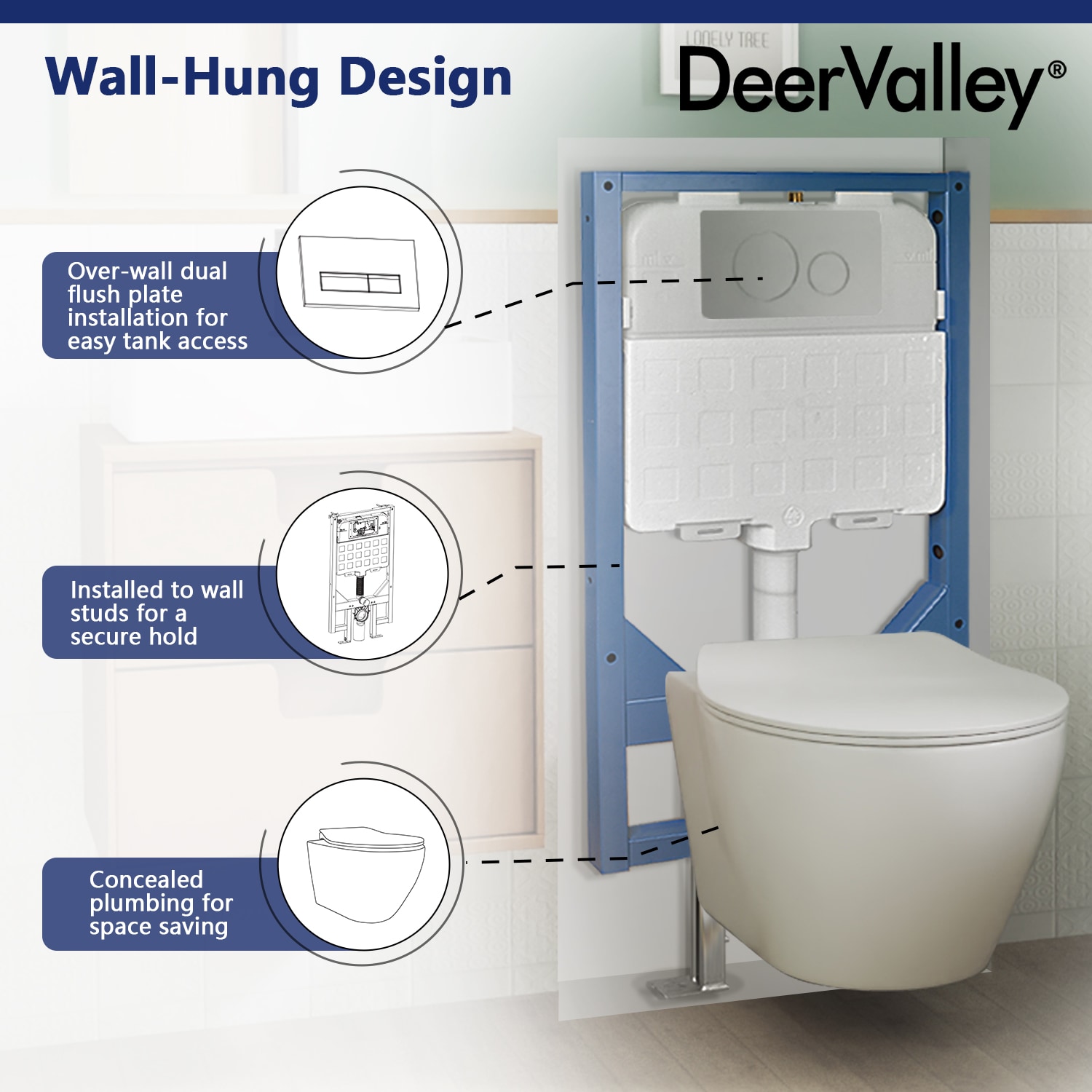 DeerValley DV-1C0087 Toilet-Tanks - View #6
