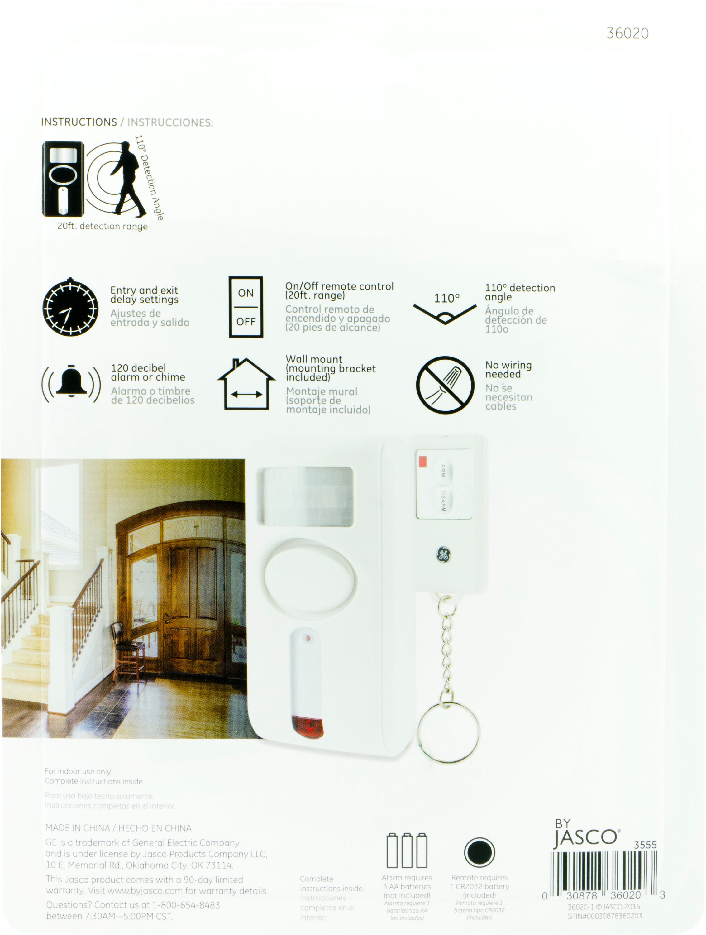 GE 36020 Security-Motion-Detector - View #6