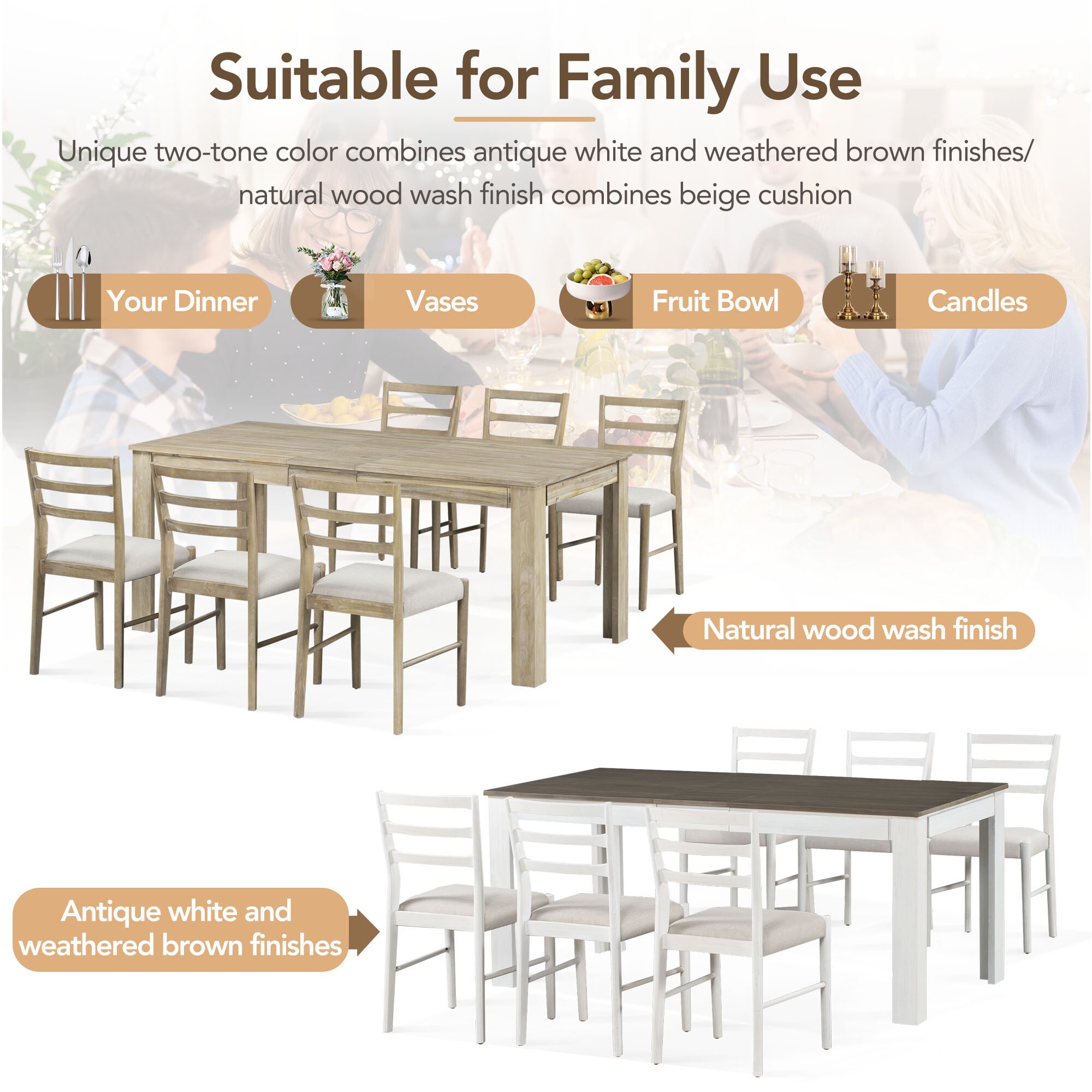 Clihome W50-ZO-2605 Dining-Sets - View #12