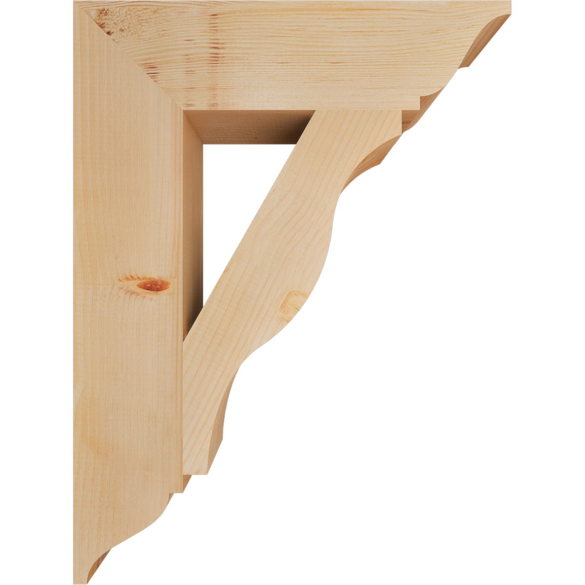 Ekena Millwork BKT06X24X32FST01SDF Exterior-Brackets-Braces - View #3